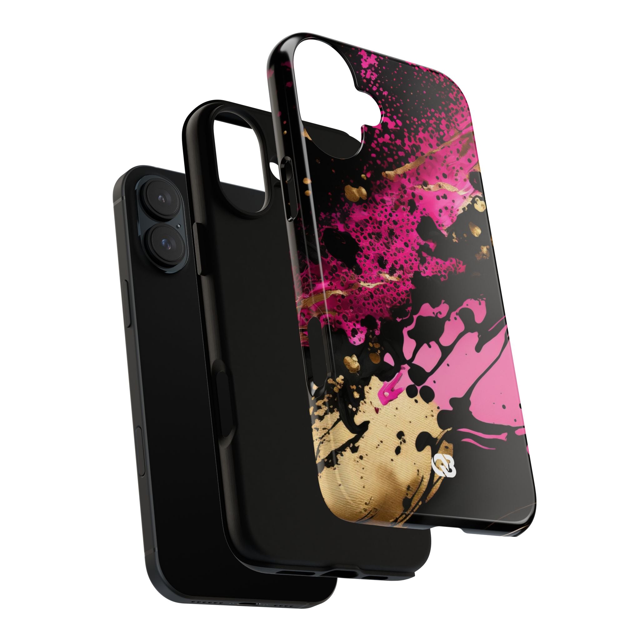 Magenta Liquid Gold · Tough Fundas para teléfono para iPhone