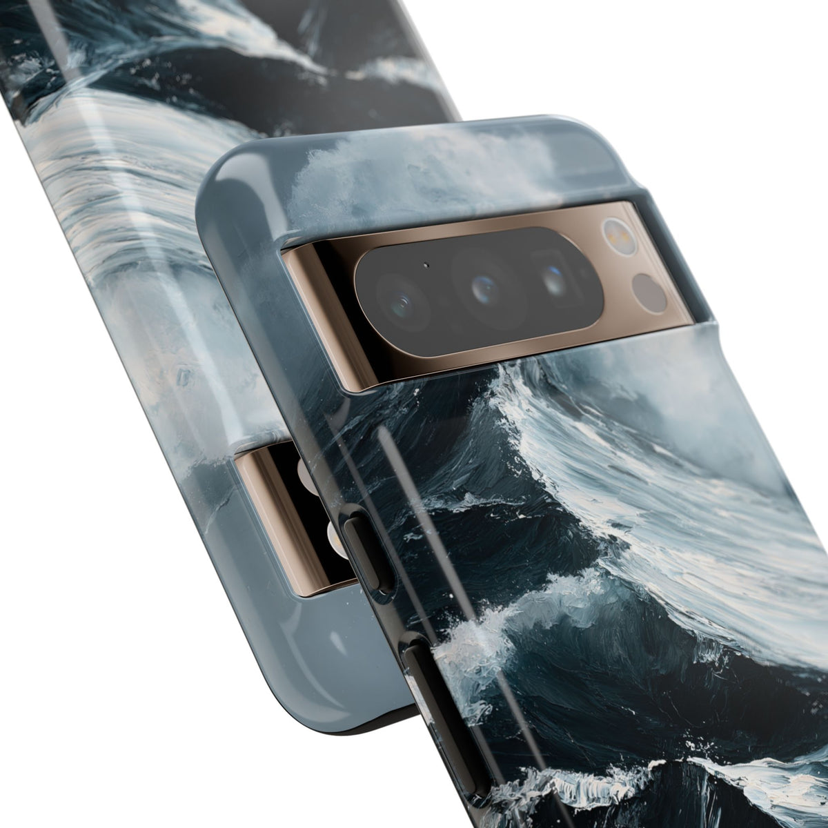 Nordic Swell · Tough Phone Case for Pixel · Blue