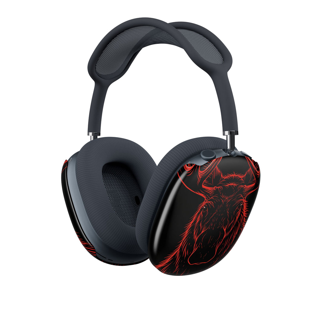 Nordic Moose Contour · Hard Case for AirPods Max · Red