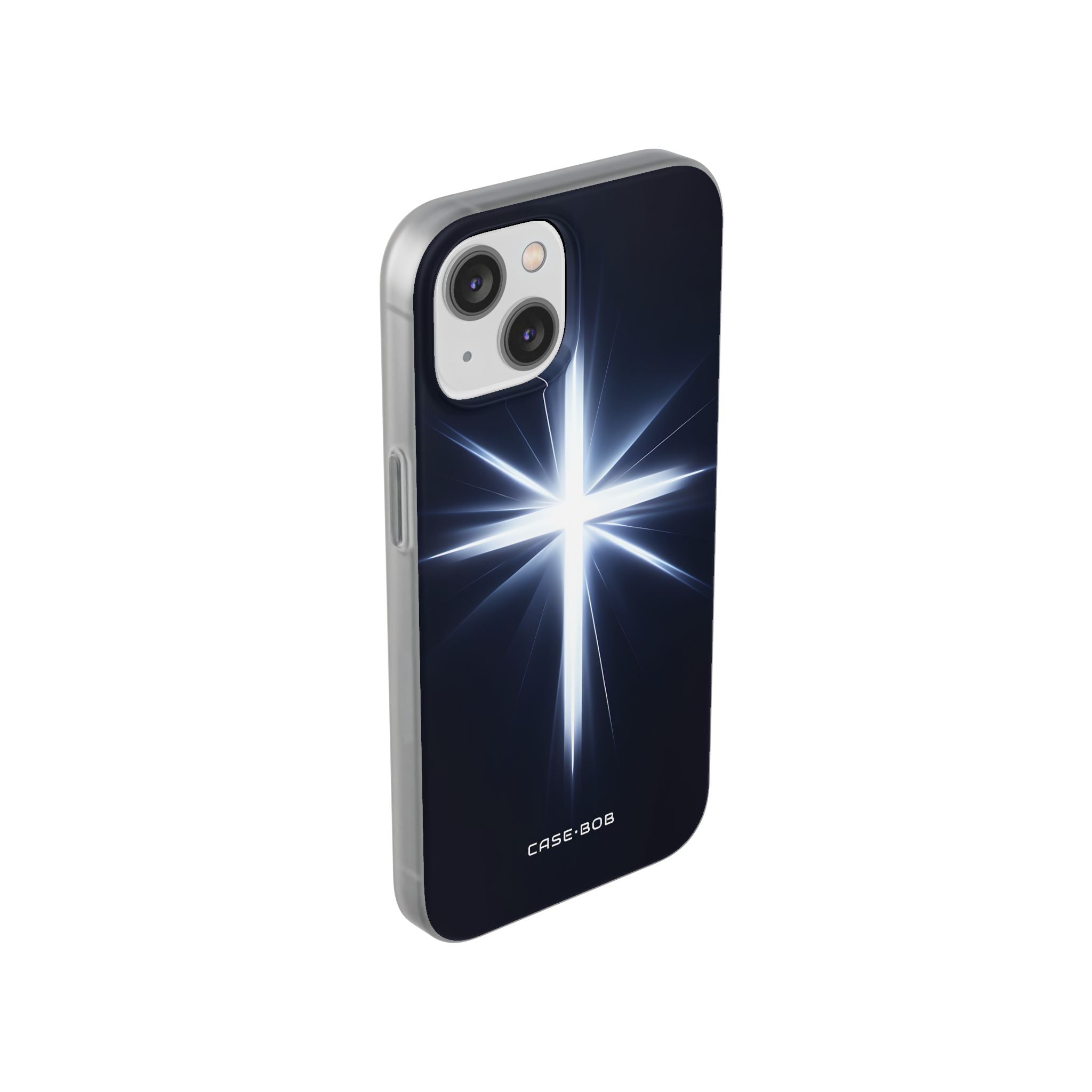 Glowing Crossburst iPhone 14 Case - Soft