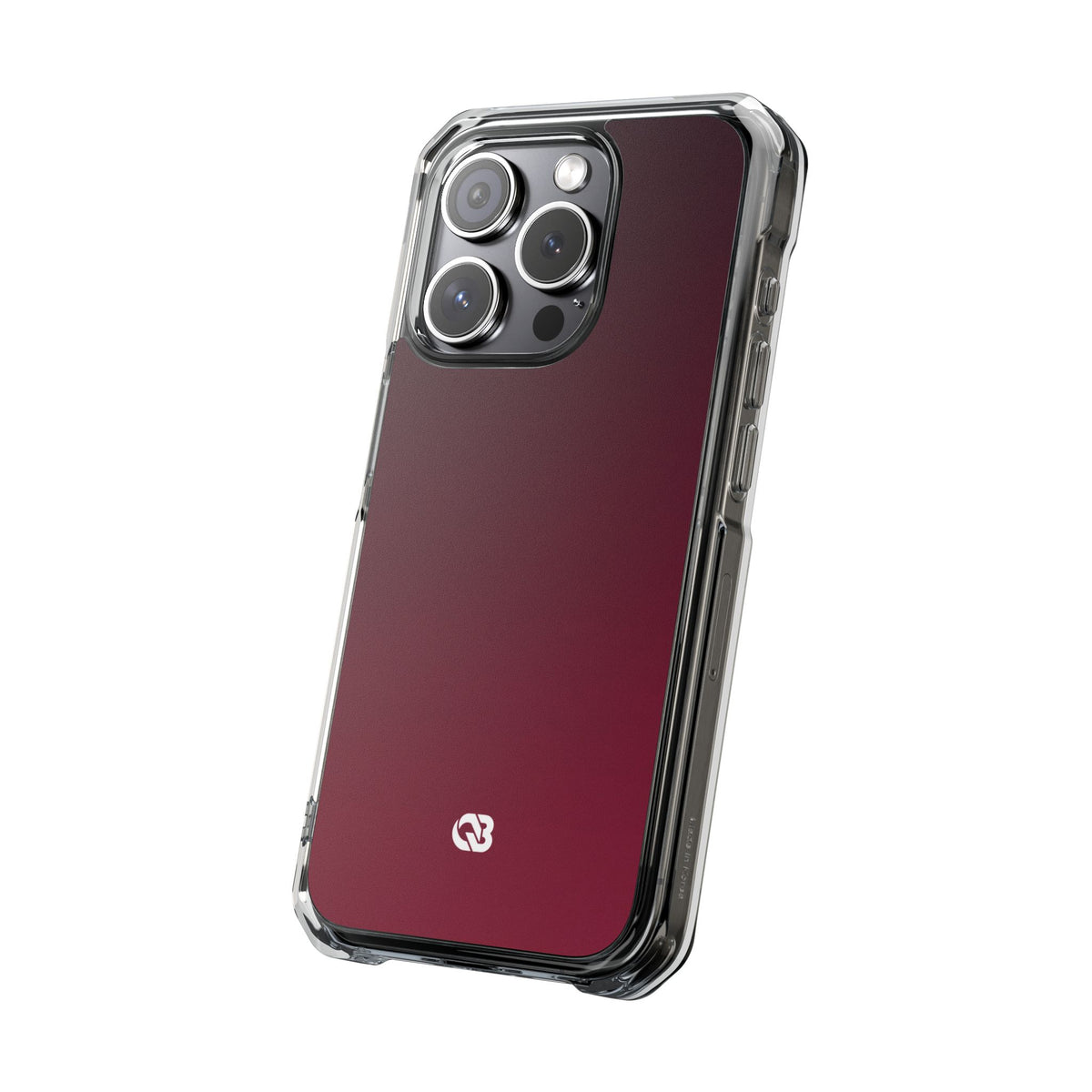 Red Impact MagSafe Phone Case for iPhone - Deep Sangria Gradient