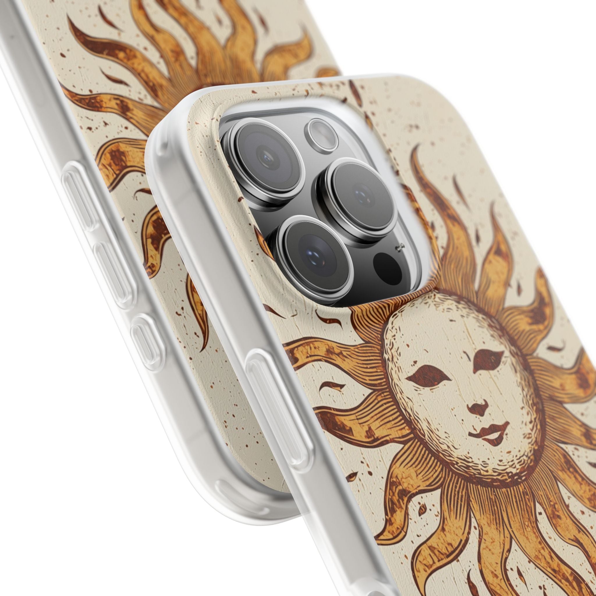 Rustic Solar Mask · Soft Mobilskal för iPhone
