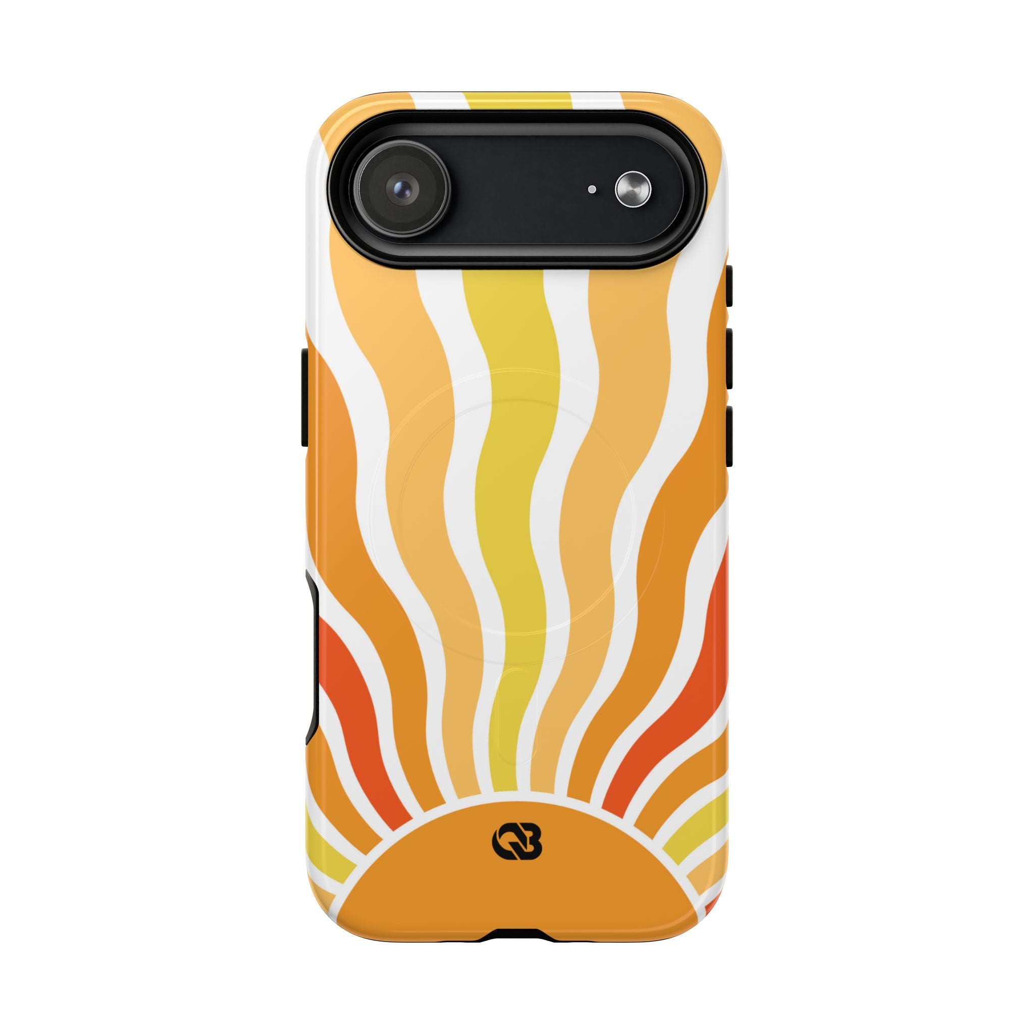 Amber Solar Waves · Tough+ Phone Case for iPhone · Magsafe