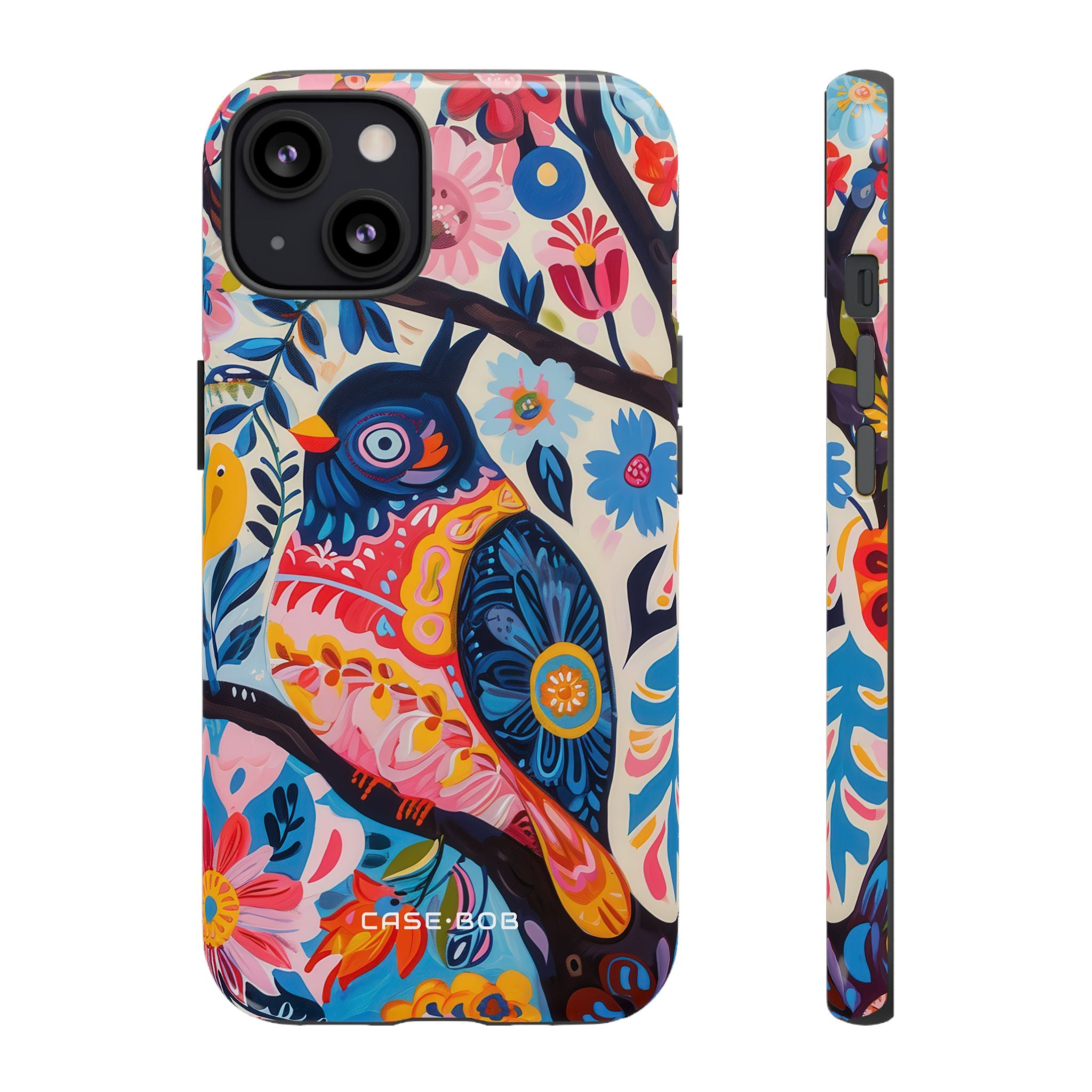 Owl Bloom iPhone 13 Case - Tough
