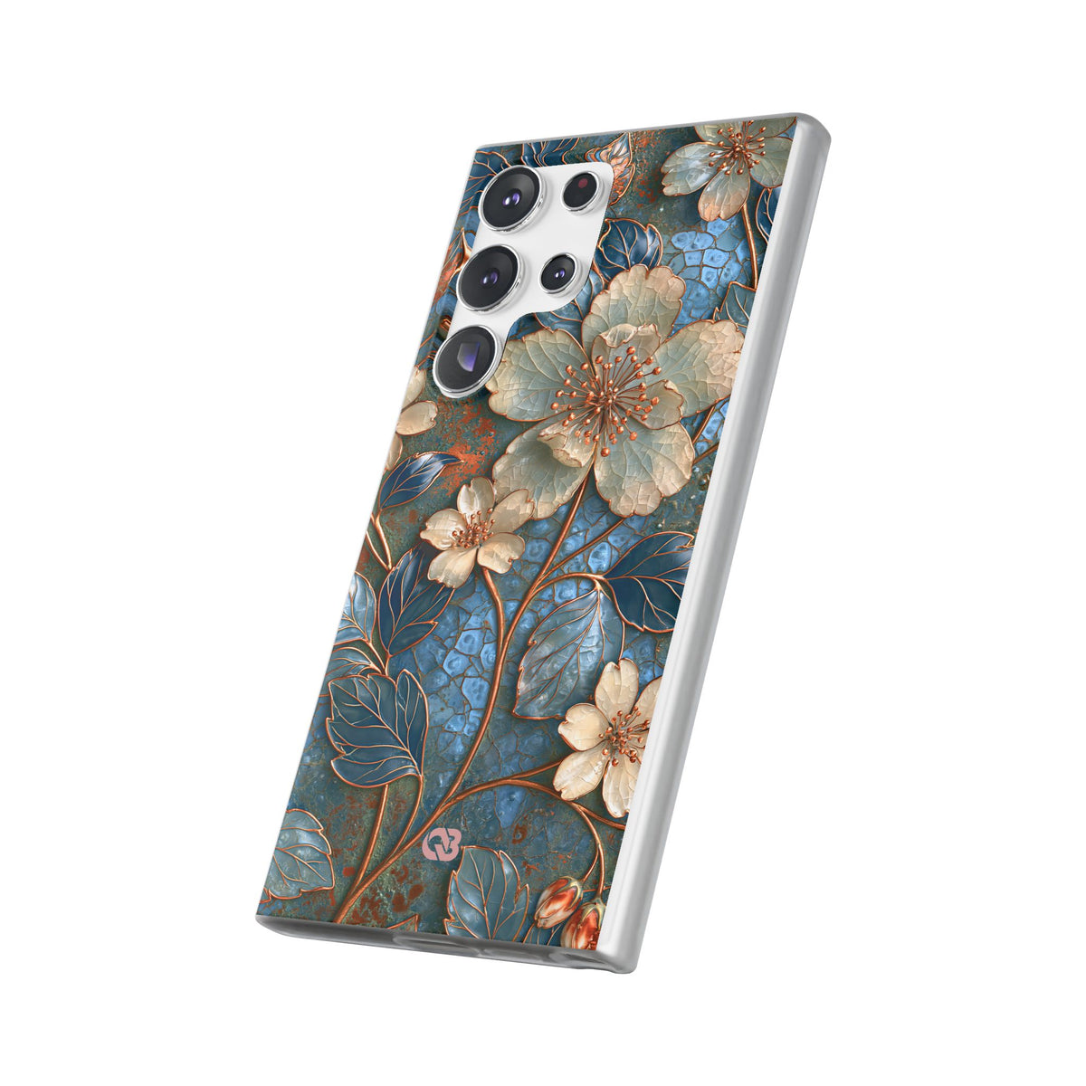 Gilded Blossom Reverie · Lite Phone Case for Samsung · Teal