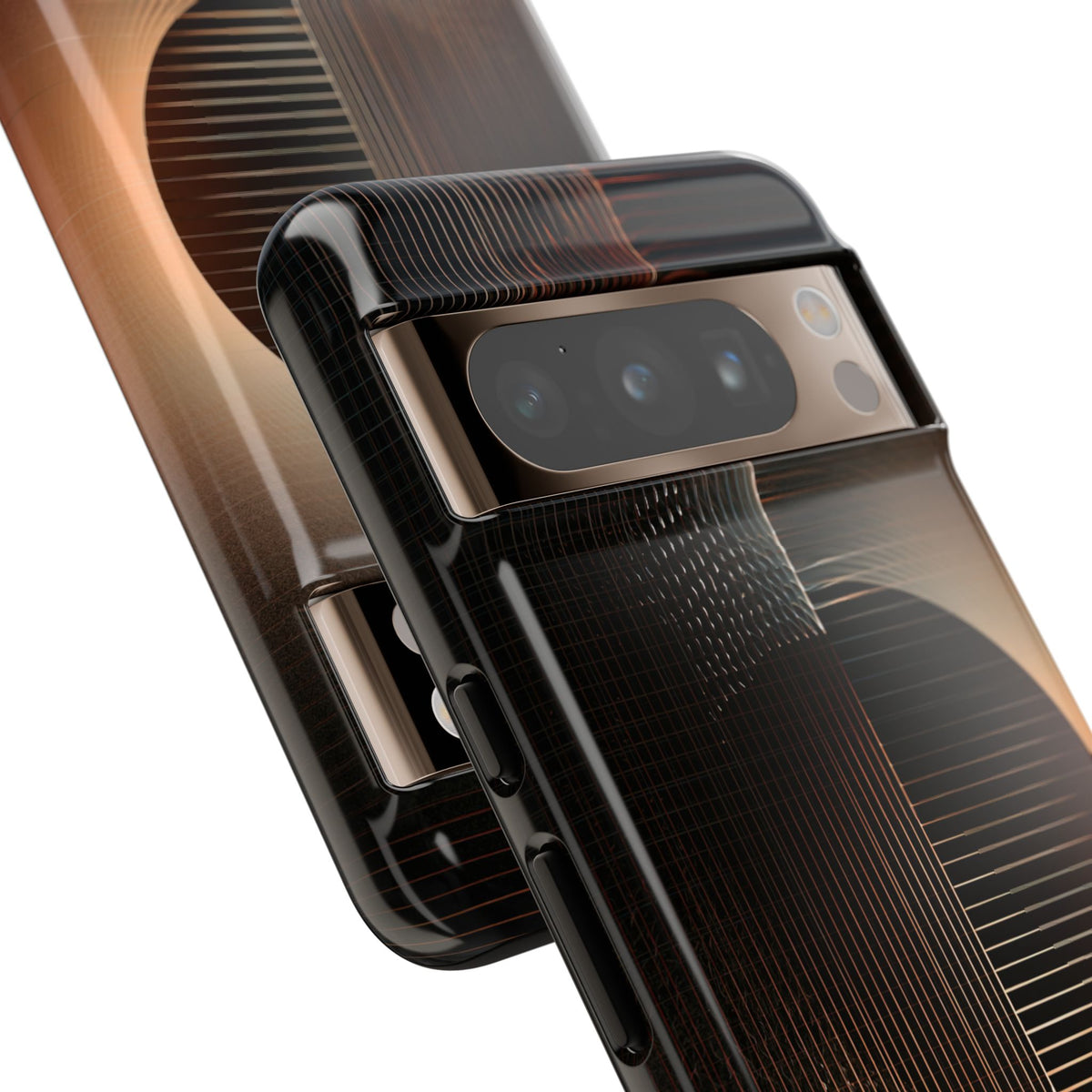Amber Meridian · Tough Phone Case for Pixel · Black