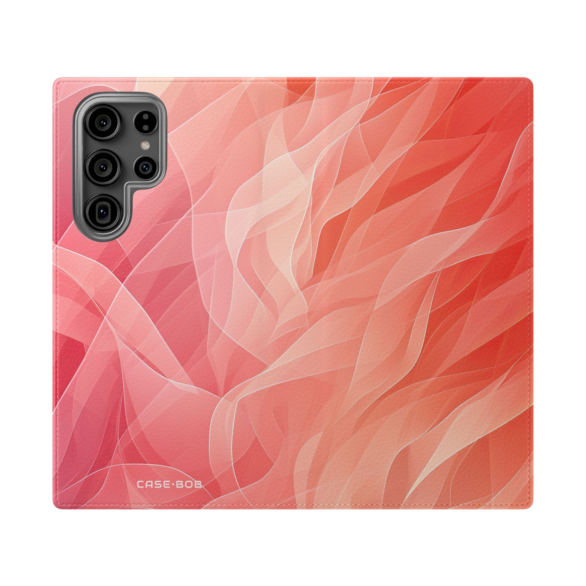 Coral Waves - Samsung S23 Ultra Case - Wallet