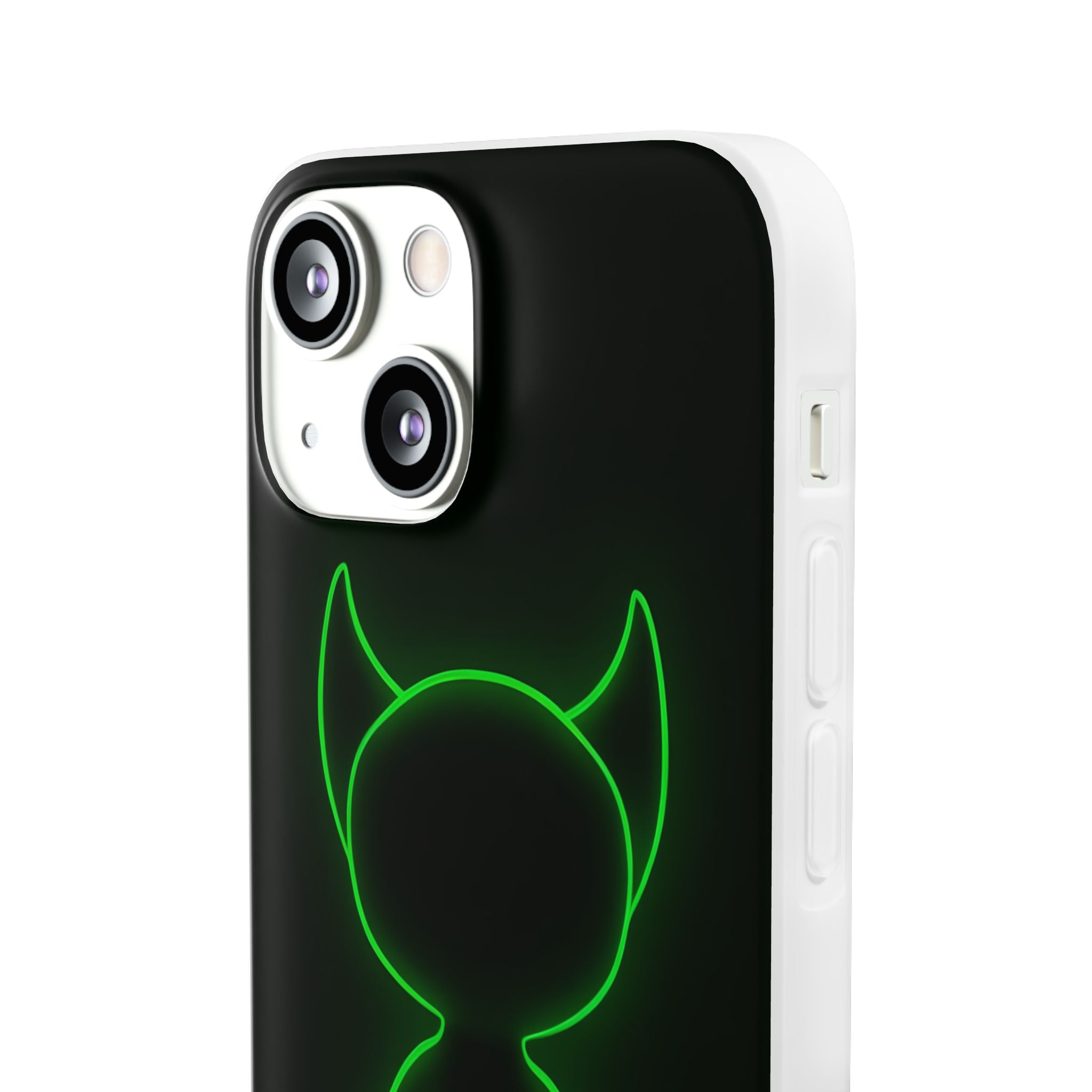 Neon Horned Glow iPhone 13 mini Case - Soft