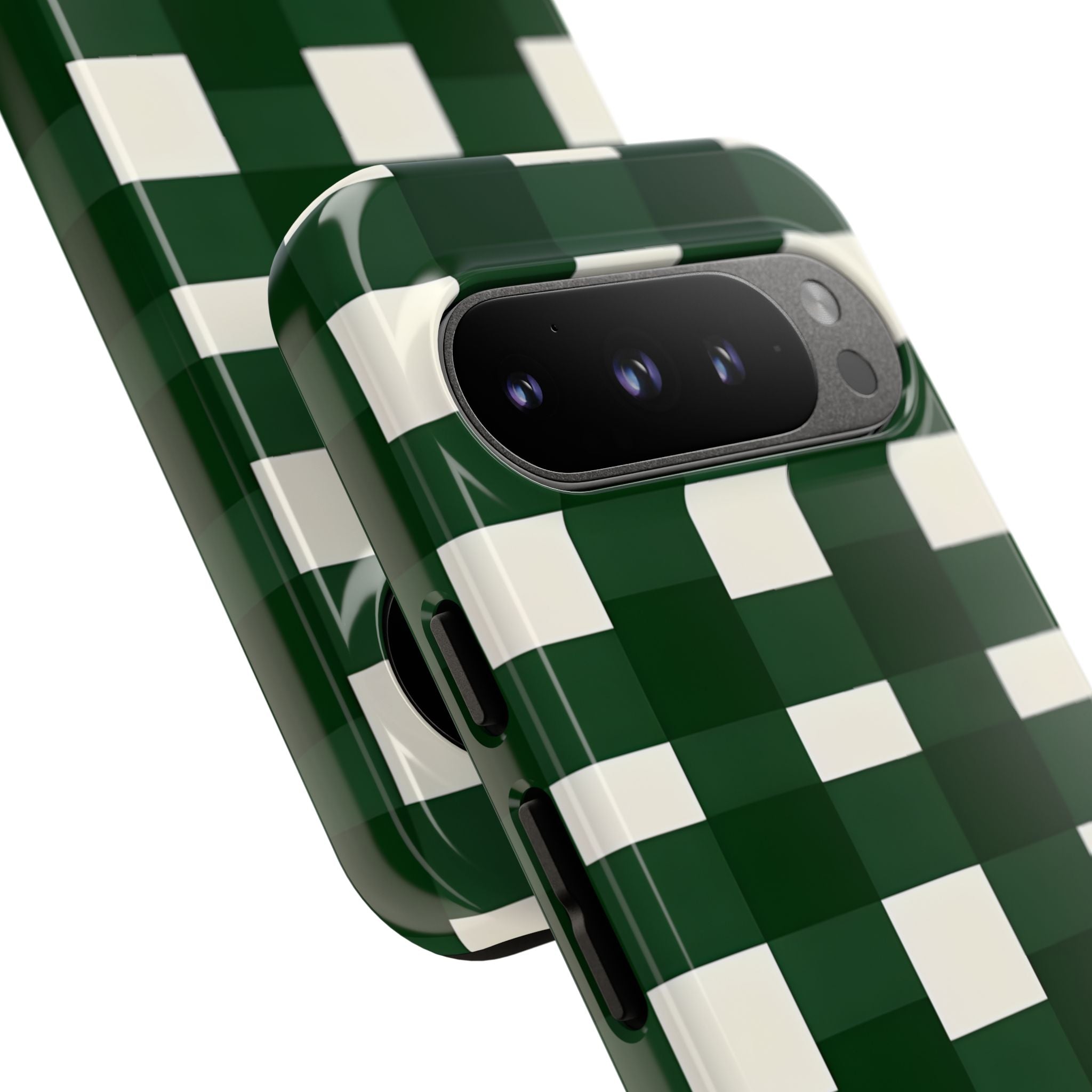 Hunter Green Plaid · Tough Phone Case for Google Pixel