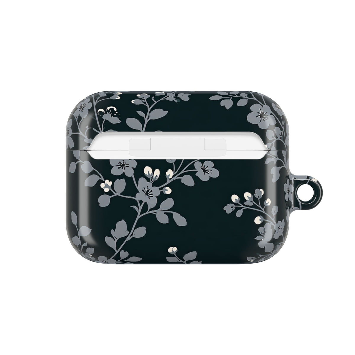 Nocturne Blossom Branch · Hard Case for AirPods & AirPods Pro · Black