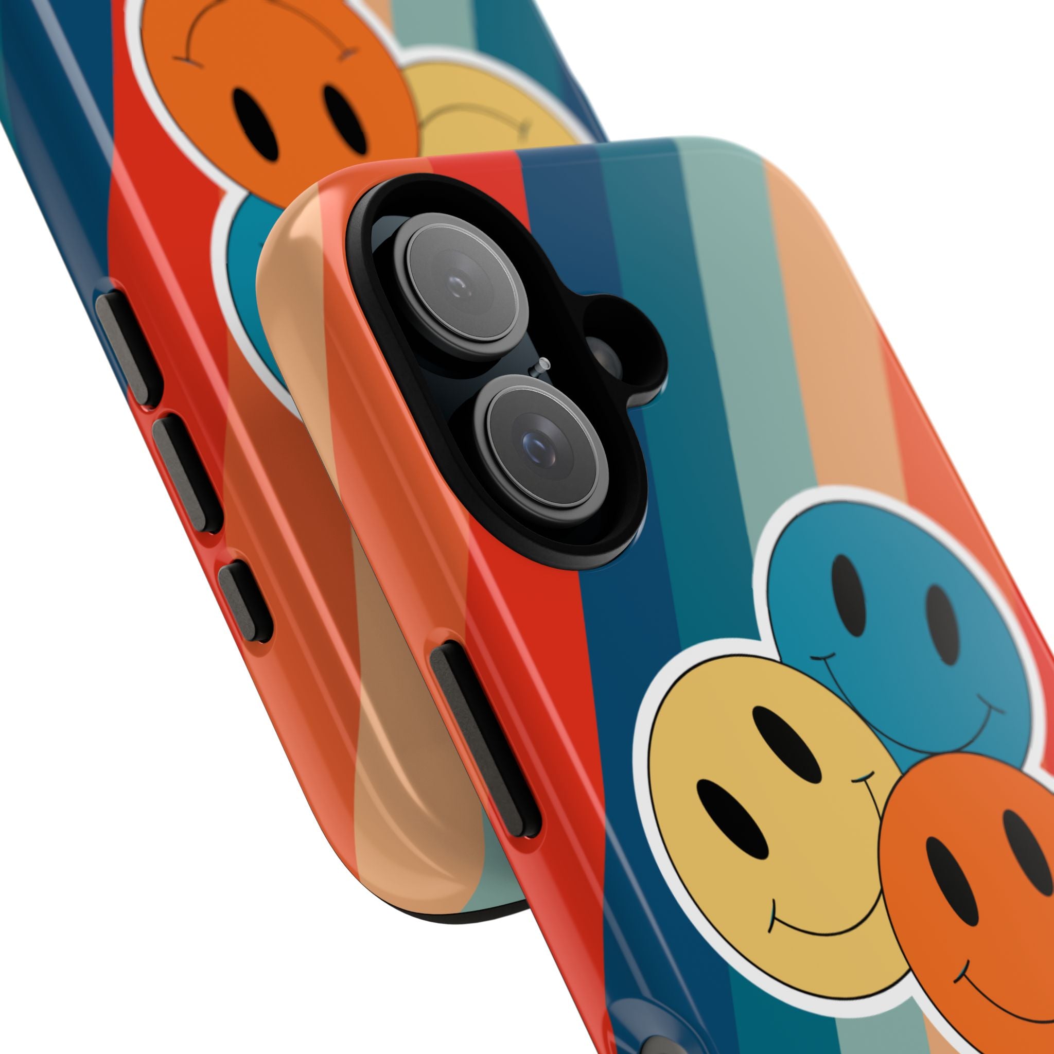 Triple Smile Breeze iPhone 16 Case - Tough