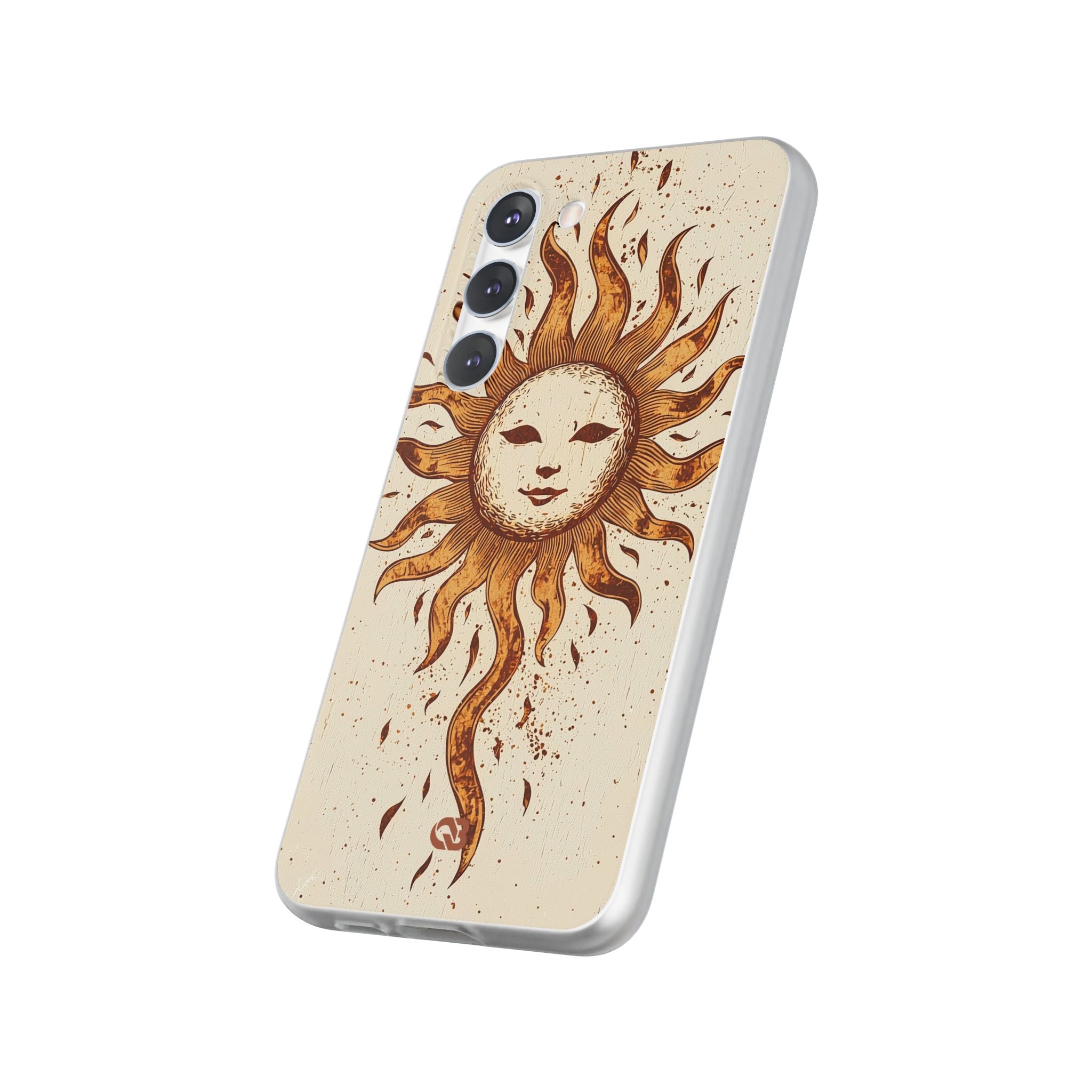 Rustic Solar Mask · Soft Phone Case for Samsung