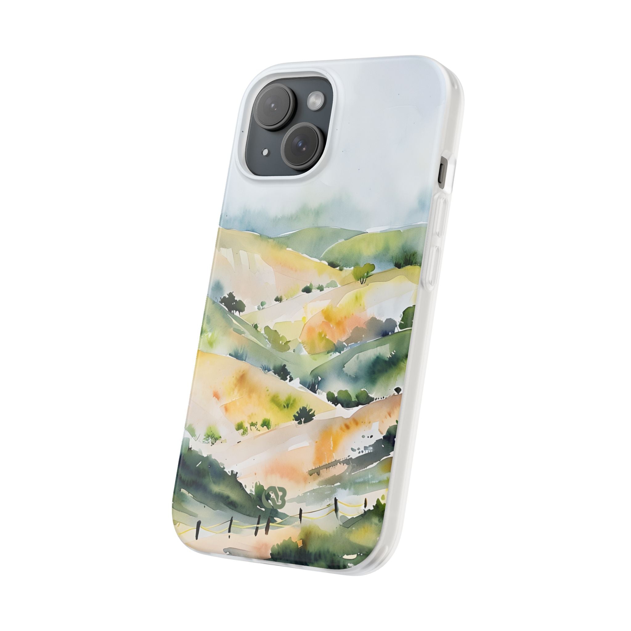 Sage Rolling Hills · Soft Phone Case for iPhone