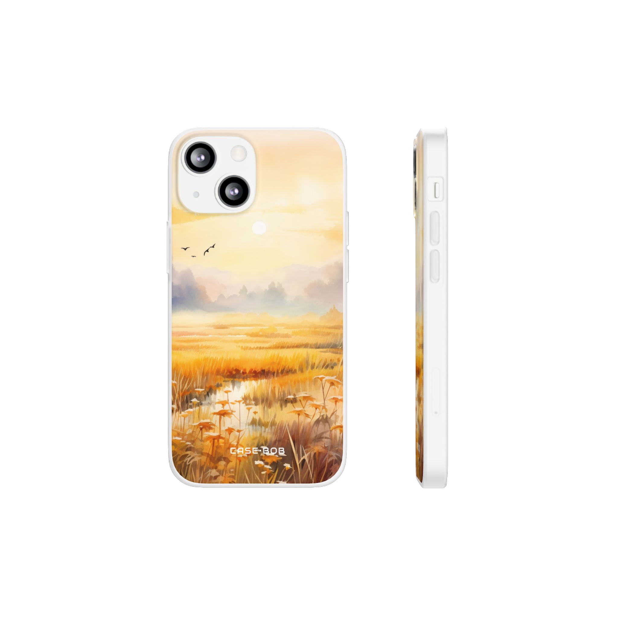 Glowing Sunrise iPhone 13 mini Case - Soft