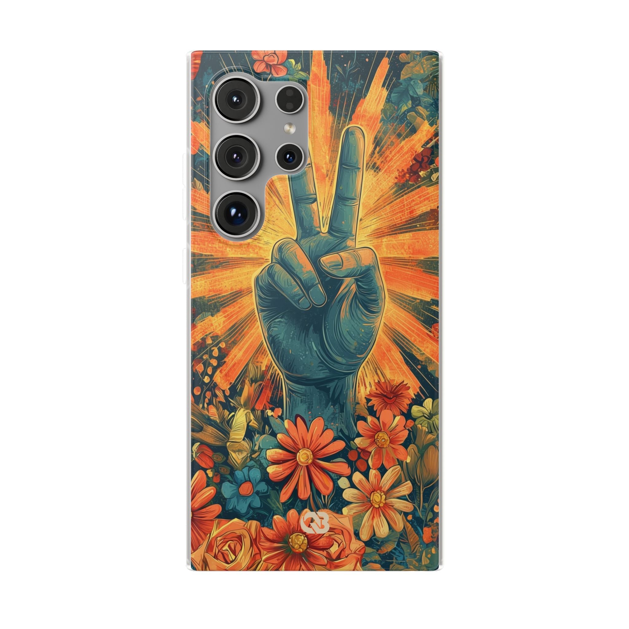 Radiant Peace Bloom · Soft Phone Case for Samsung