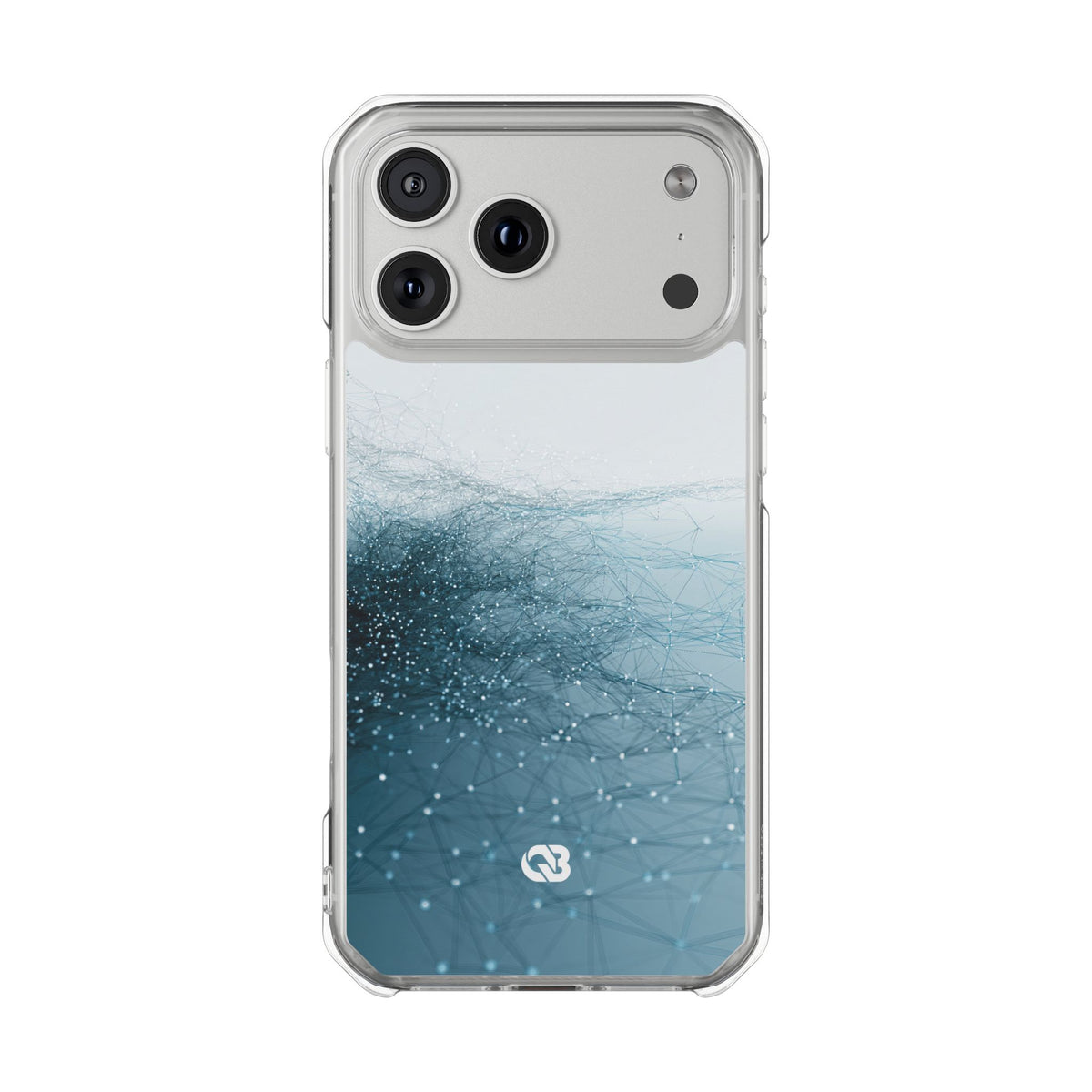Teal Impact MagSafe Phone Case for iPhone - Arctic Pulse Mesh