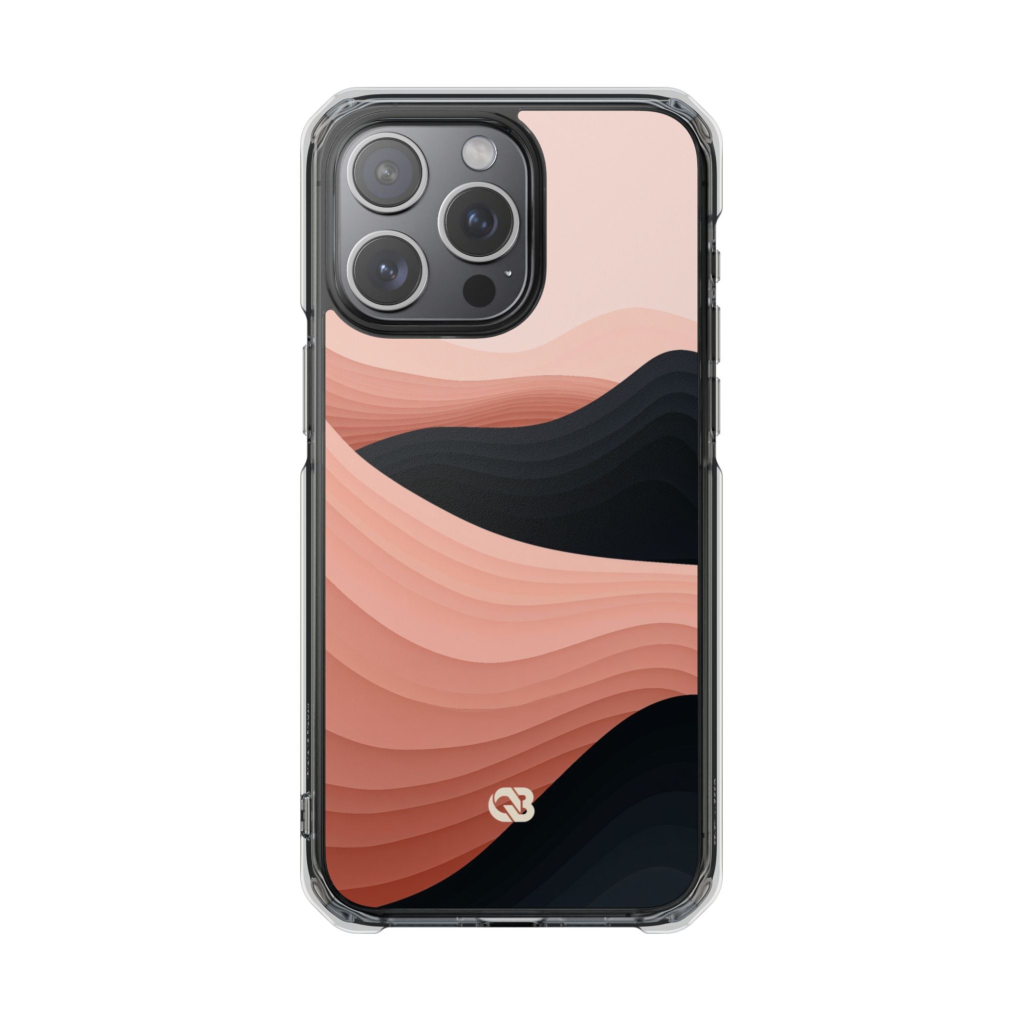 Pink Impact MagSafe Phone Case for iPhone - Dune Shadow Layers