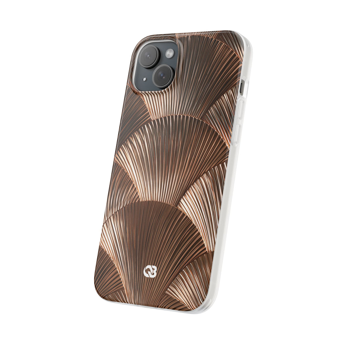 Rose Gilded Fan · Lite Phone Case for iPhone · Gold