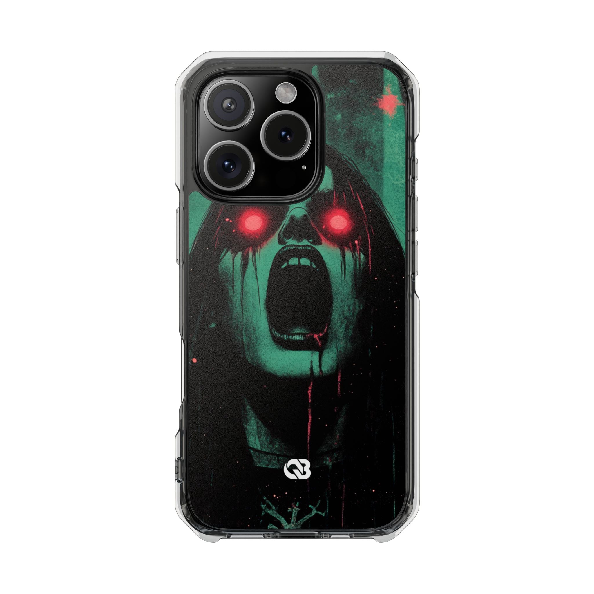 Crimson Emerald Scream · Impact Phone Case for iPhone · Magsafe