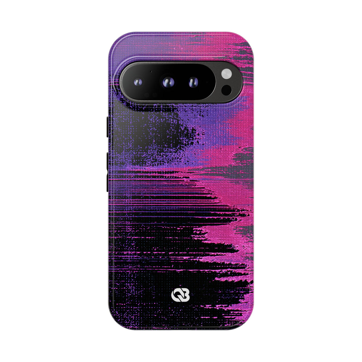 Neon Signal Shift · Tough Phone Case for Pixel · Purple