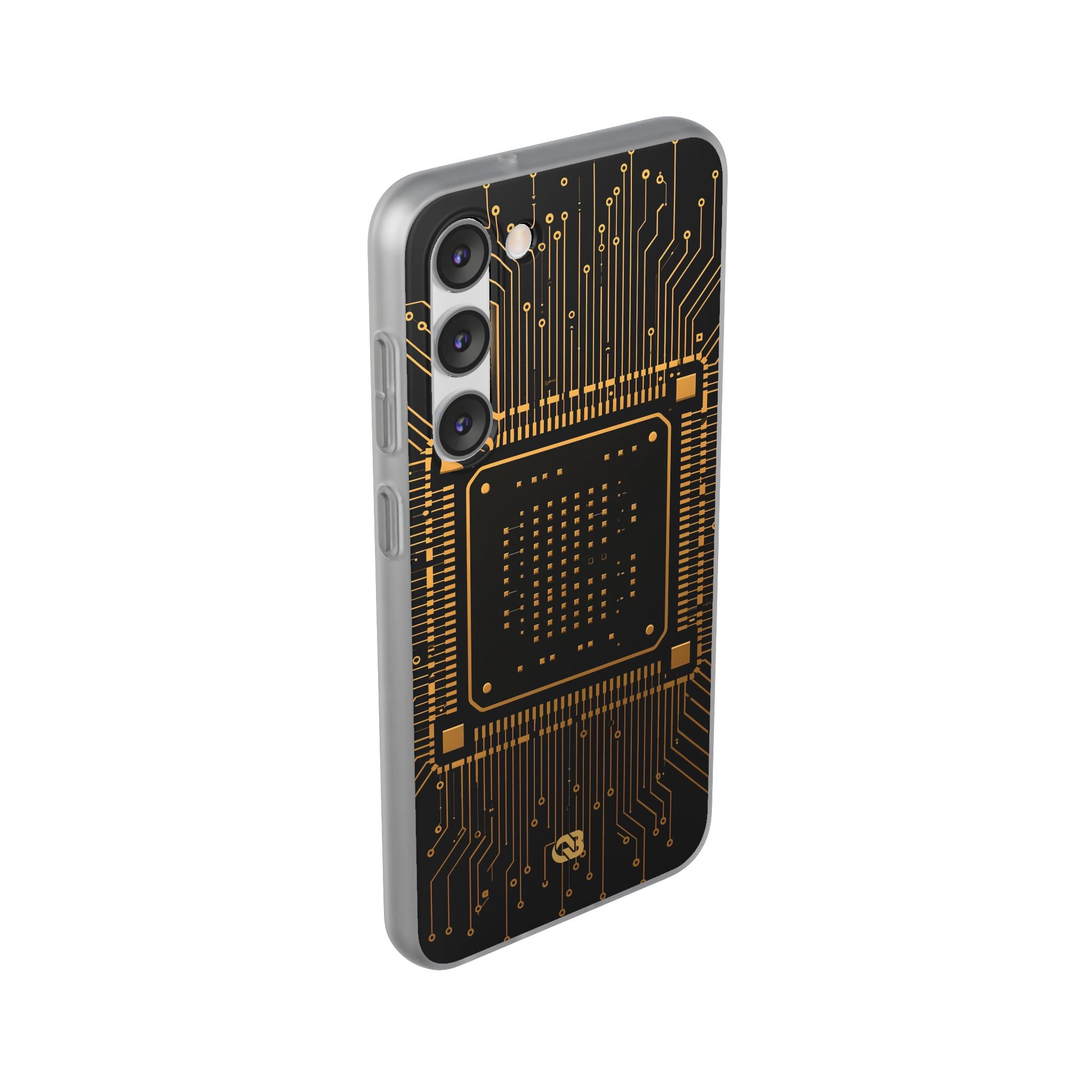 Gold Lite Phone Case for Samsung - Cyber Gold Processor