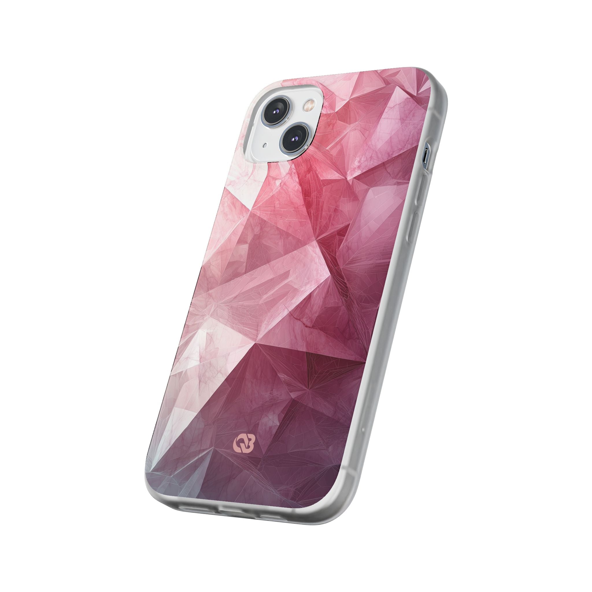 Shattered Rose Shards · Soft Phone Case for iPhone