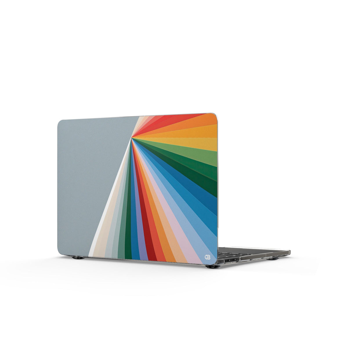 Prismatic Apex · Clear Hard Case for MacBook · Grey