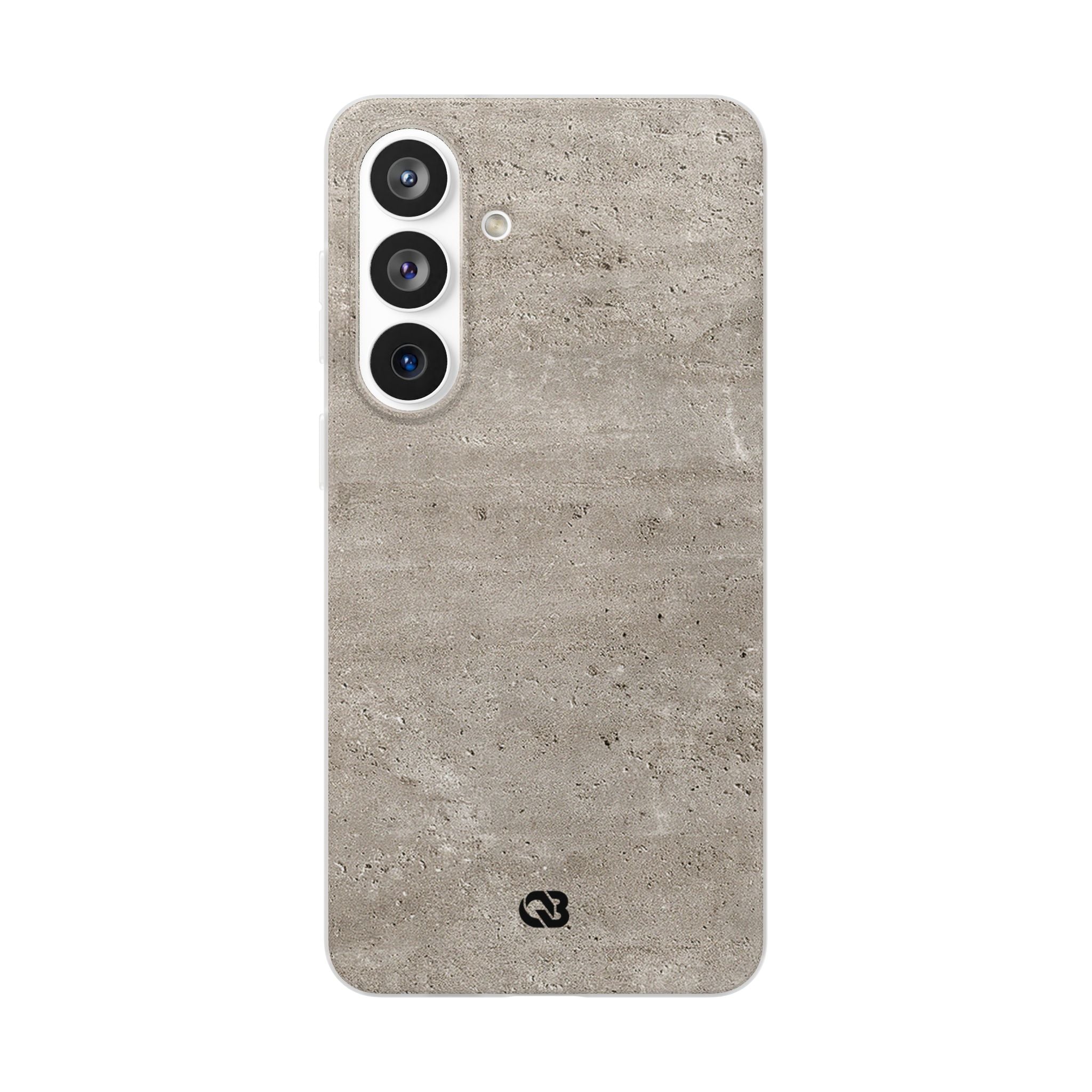 Grey Lite Phone Case for Samsung - Brutalist Stone Grit
