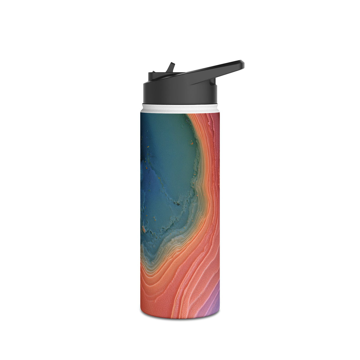 Luminous Resonance · Insulated Water Bottle · Blue