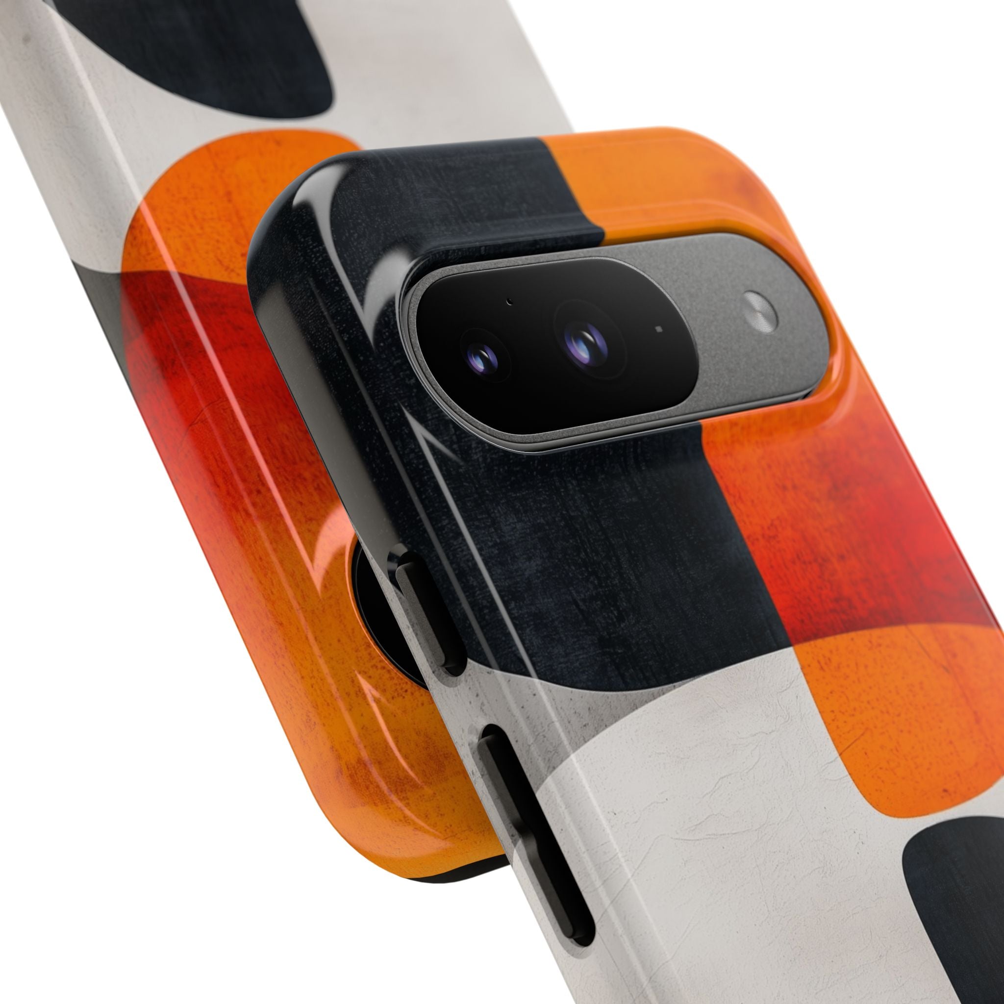 Burnt Amber Flow · Tough Phone Case for Google Pixel