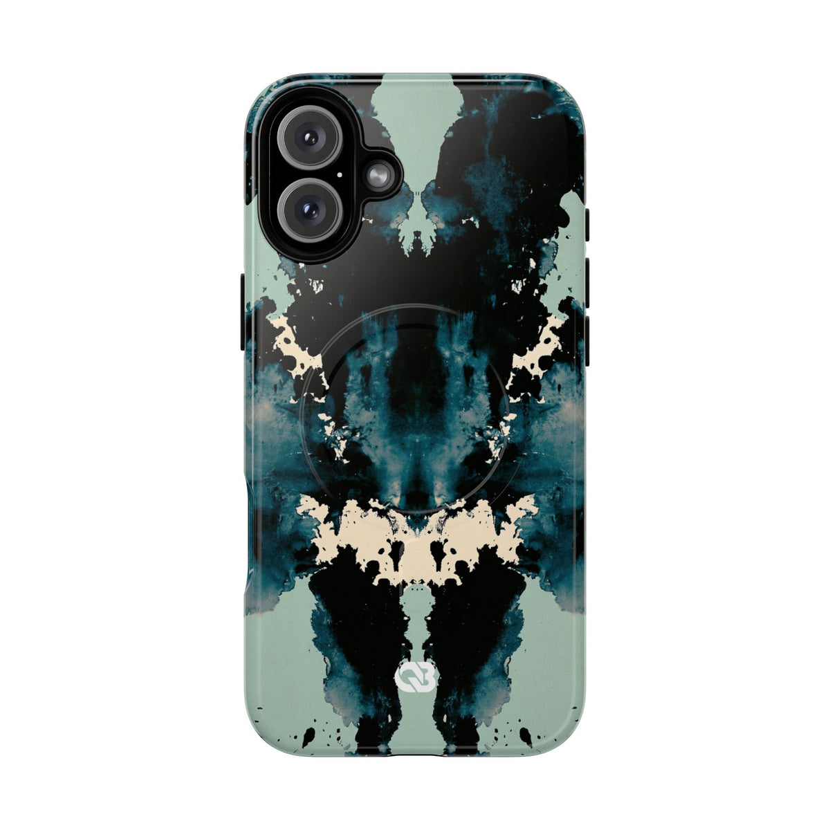 Rorschach Ink Void · Tough 2.0 Magnetic Phone Case for iPhone · Black