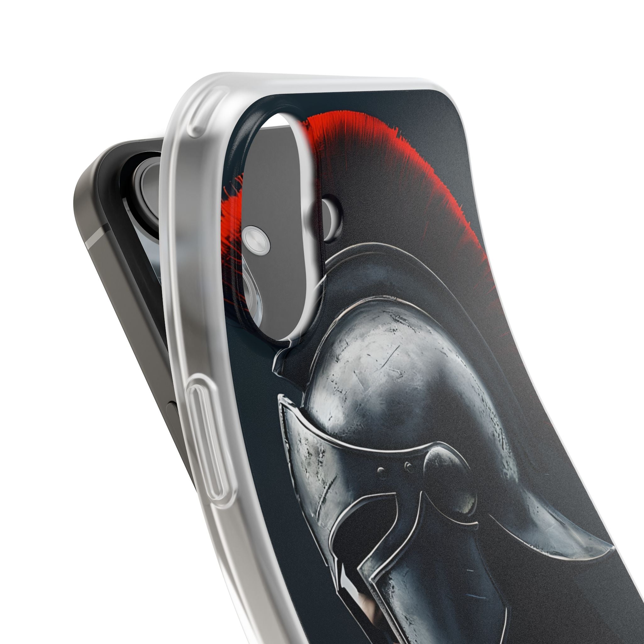 Silver Centurion iPhone 16 Plus Case - Soft