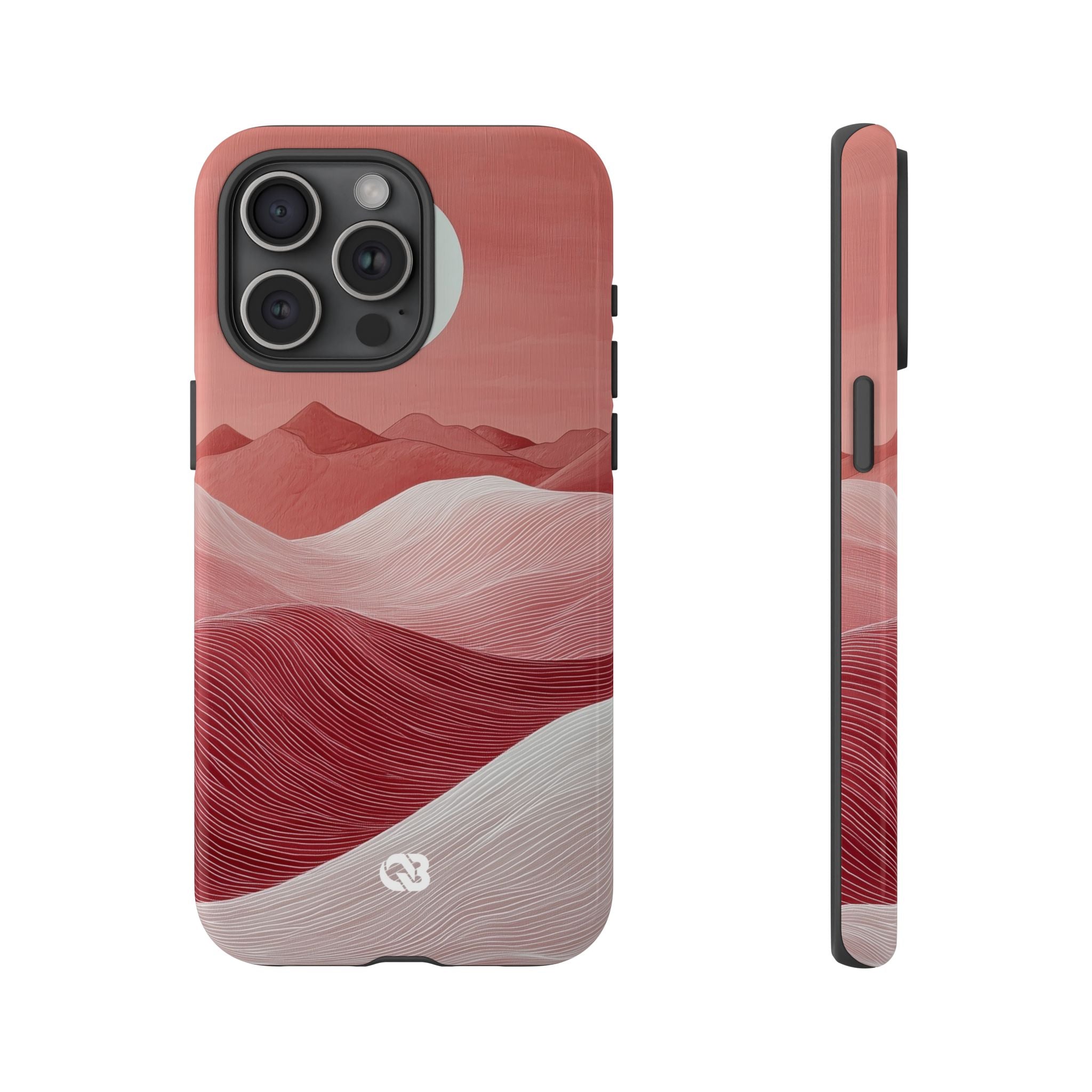 Crimson Dune Horizon · Tough Phone Case for iPhone