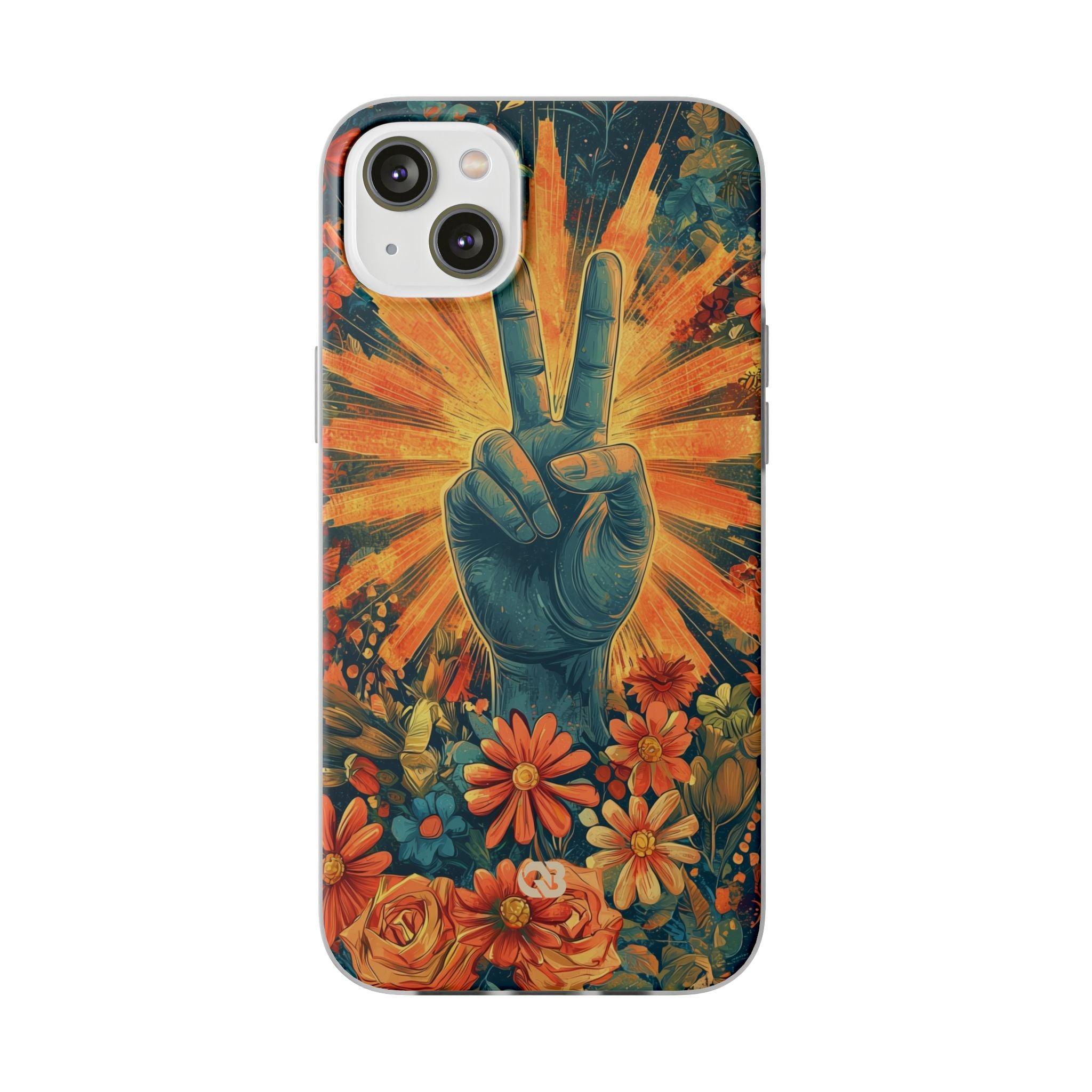 Radiant Peace Bloom · Soft Phone Case for iPhone