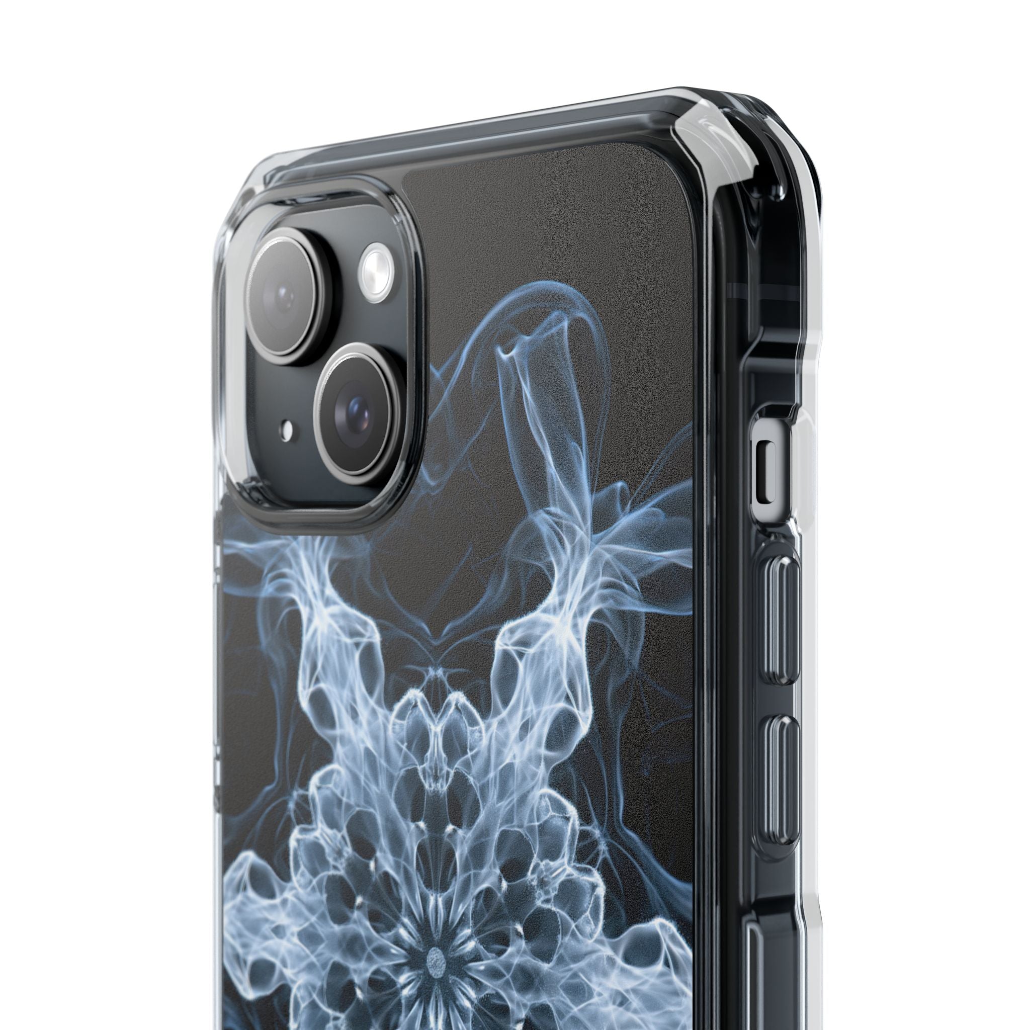 Blue Impact MagSafe Phone Case for iPhone - Glacial Smoke Crown