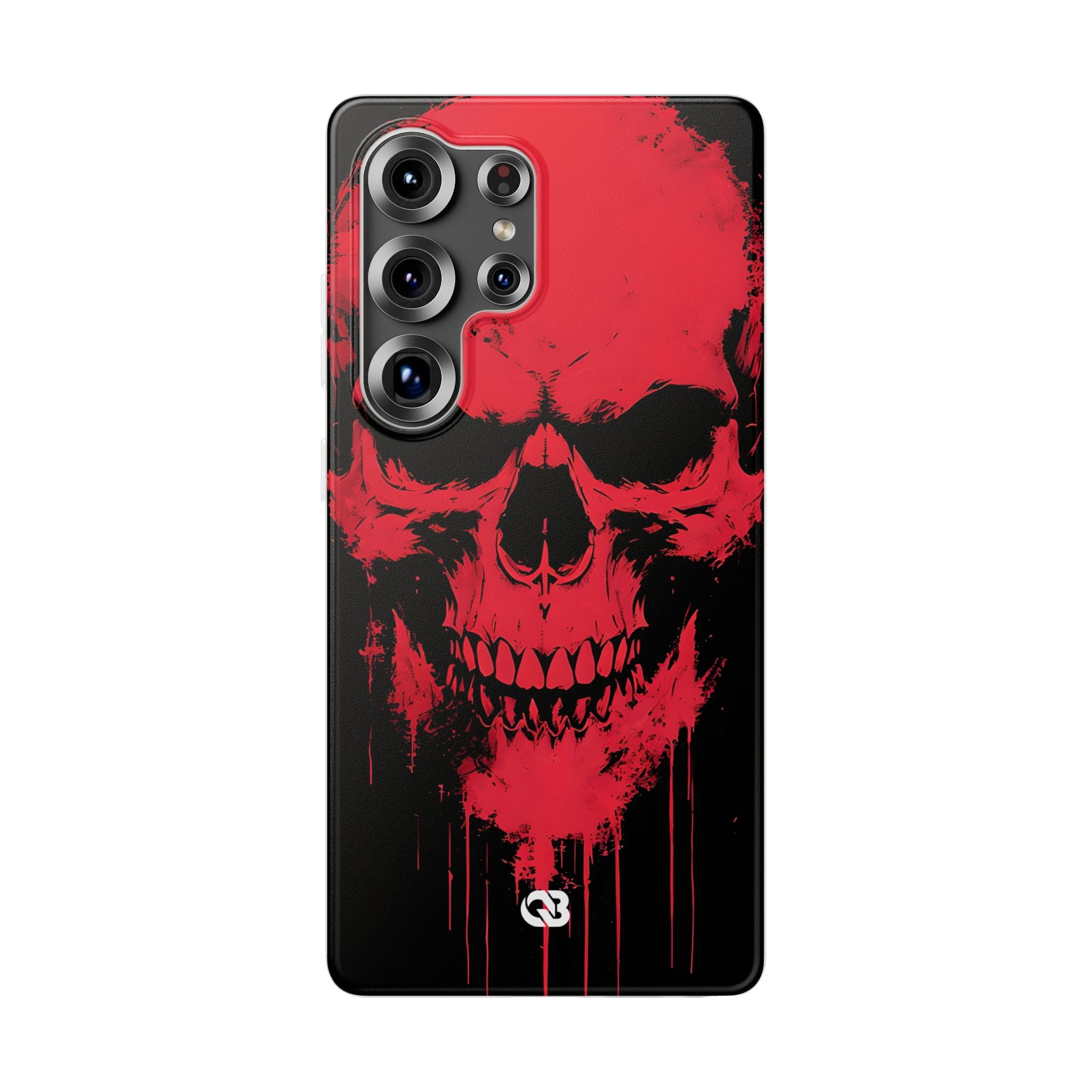 Crimson Street Skull · Soft Handyhülle für Samsung