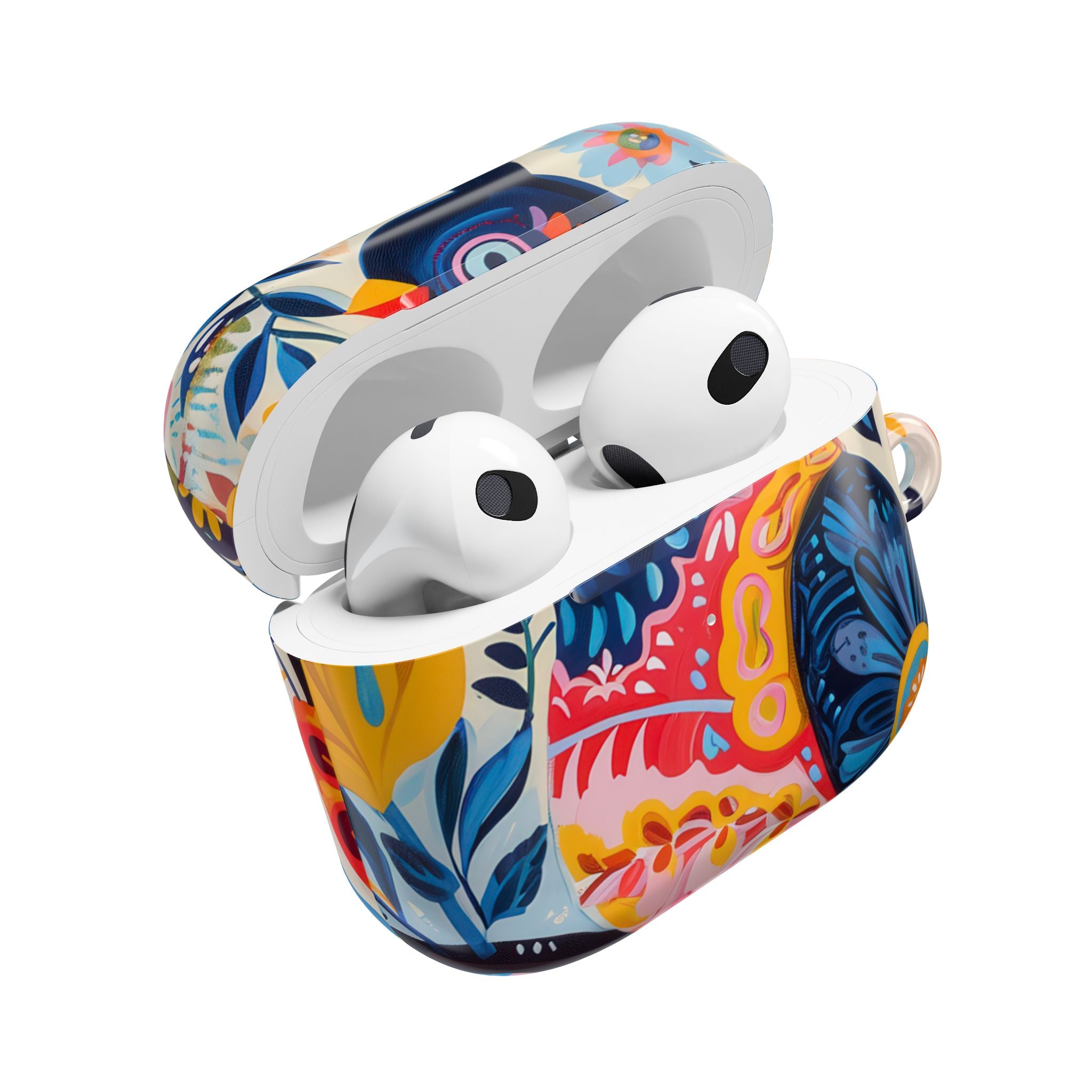 Ornate Owl Bloom - AirPods Case