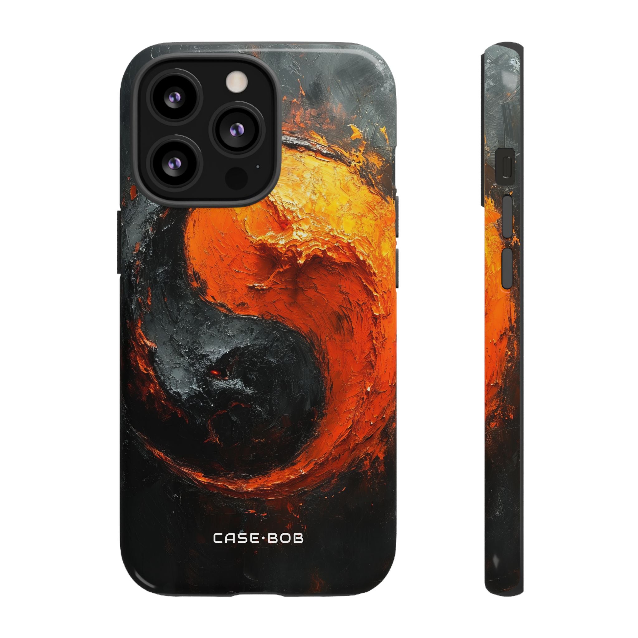 Molten Yin-Yang iPhone 13 Pro Case - Tough