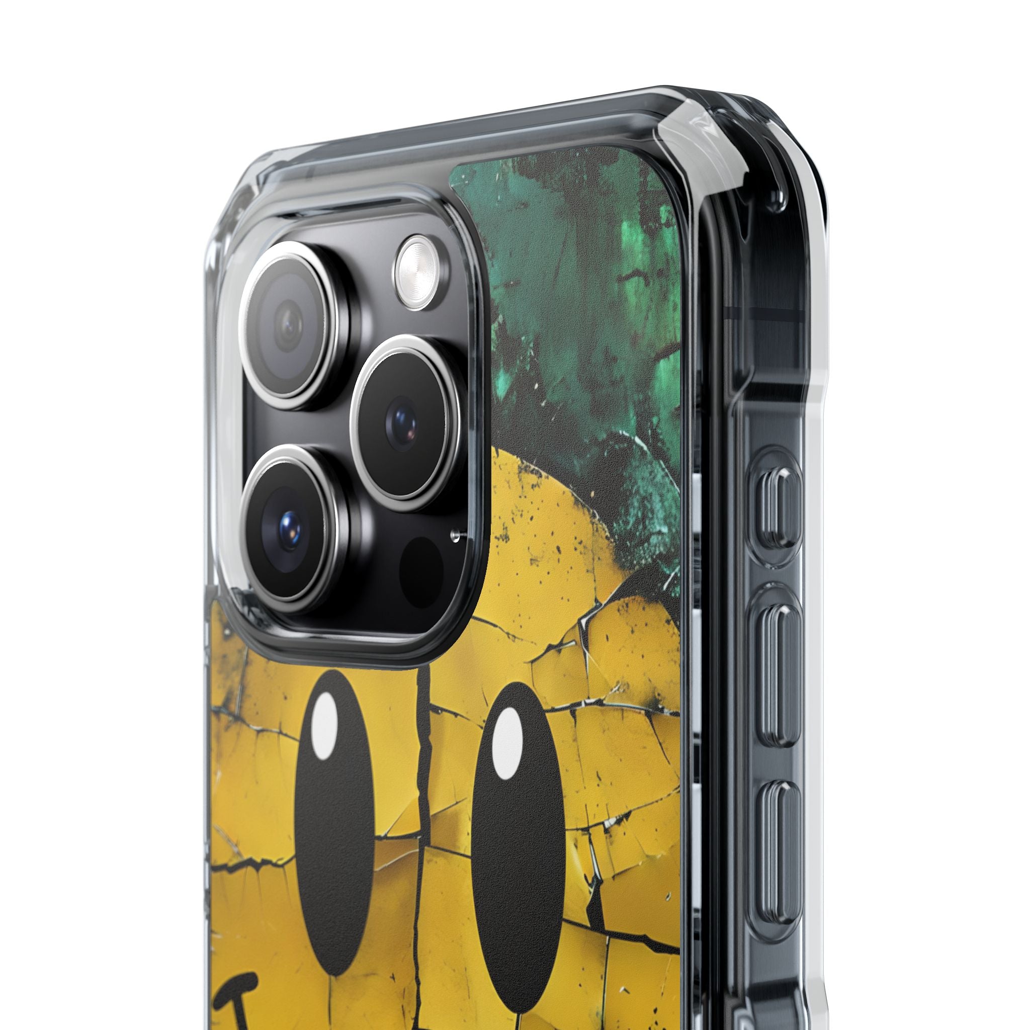 Zerbrochener Smiley iPhone 15 Pro Case - Impact