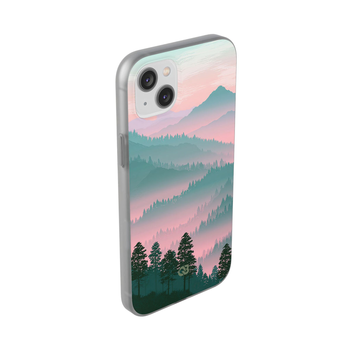 Teal Lite Phone Case for iPhone - Alpine Mist Teal