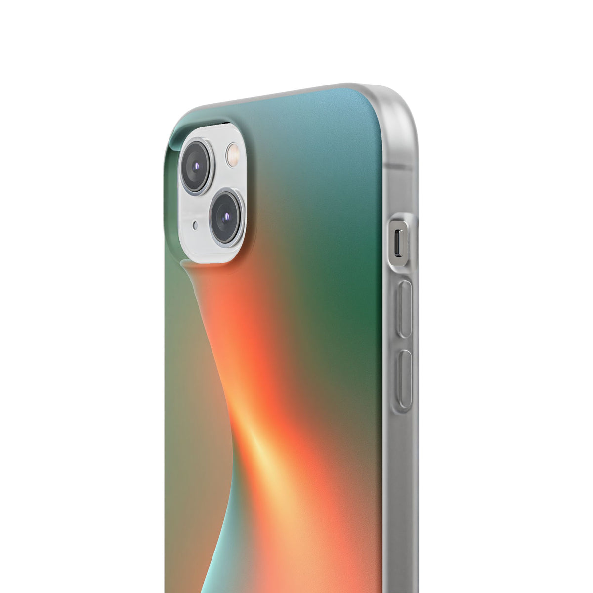 Radiant Contour · Lite Phone Case for iPhone · Orange