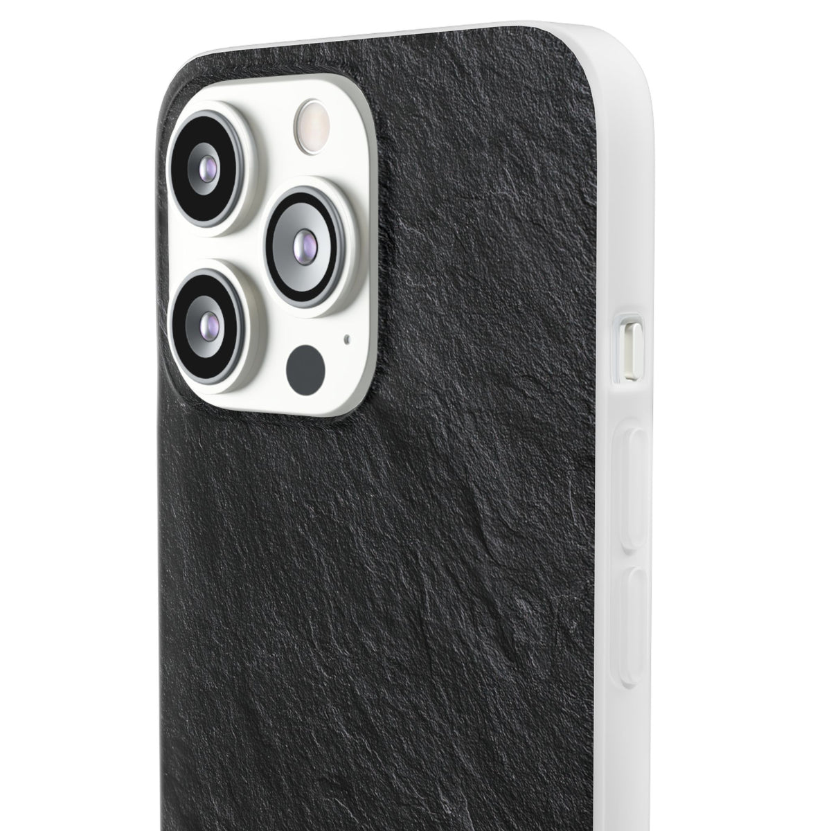 Obsidian Slate · Lite Phone Case for iPhone · Black
