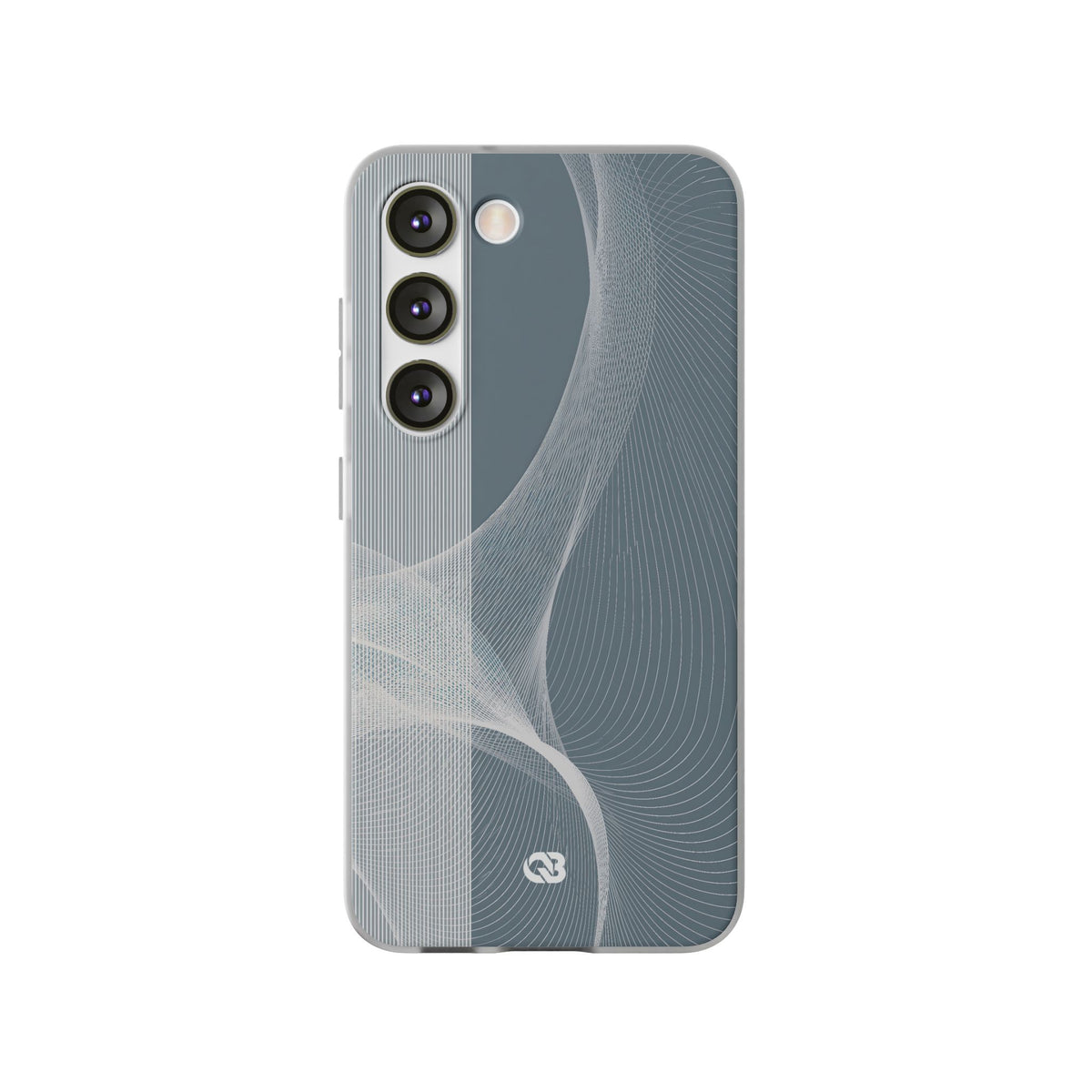 Slate Contour Drift · Lite Phone Case for Samsung · Grey