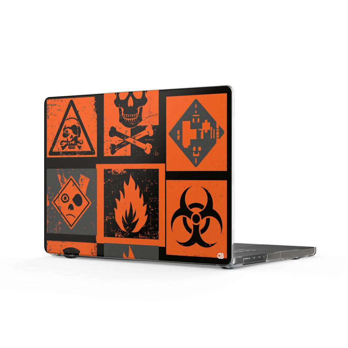 Urban Hazard · Clear Hard Case for MacBook · Orange