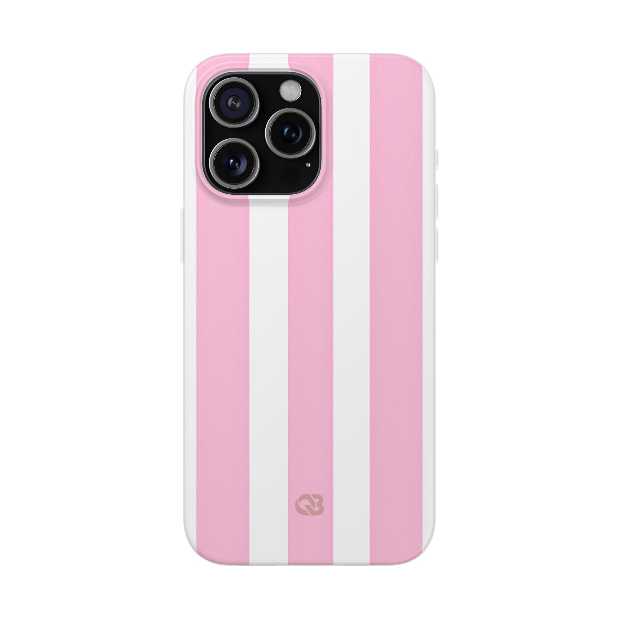 Soft Pink Stripe · Soft Phone Case for iPhone