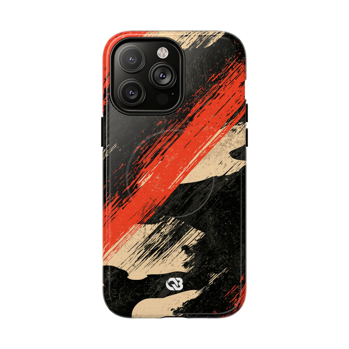 Urban Slash Camo · Tough 2.0 Magnetic Phone Case for iPhone · Black