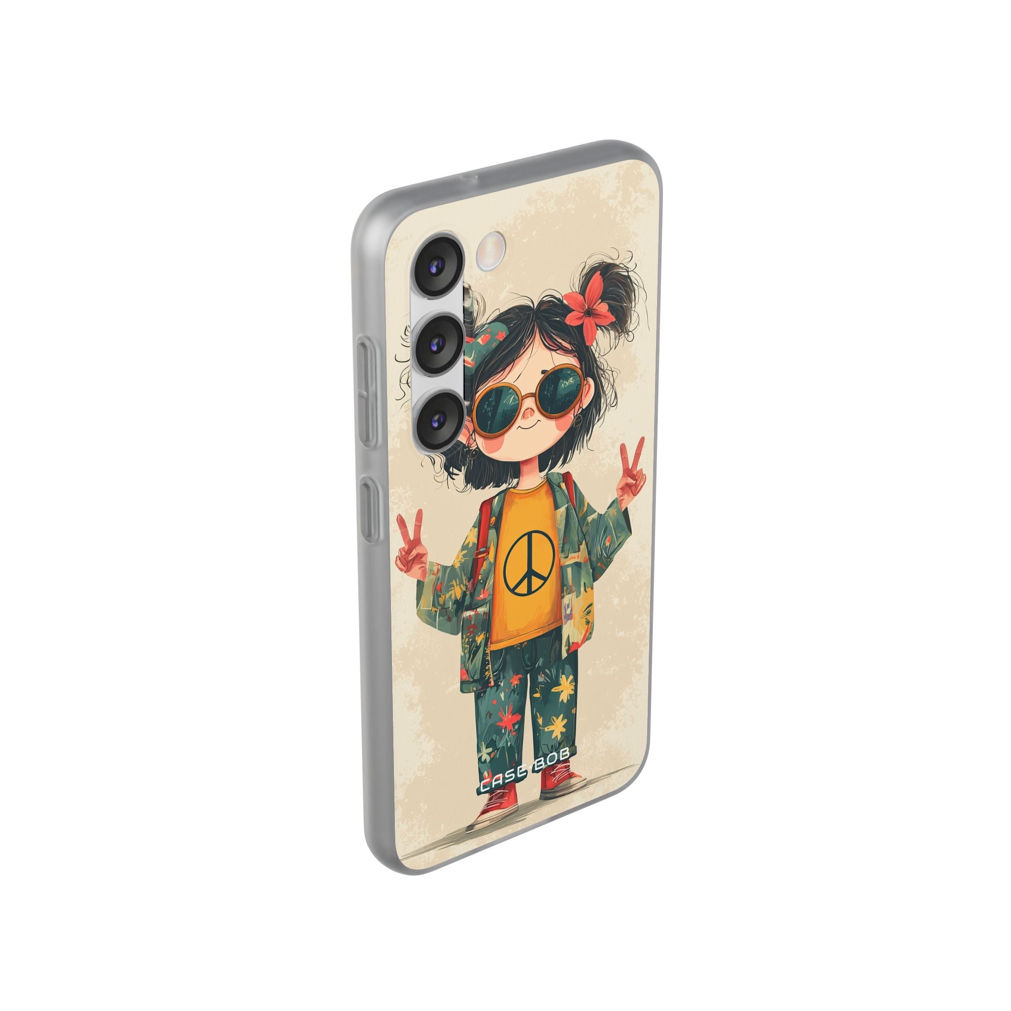 Peace Pigtails Samsung S23 Case - Soft