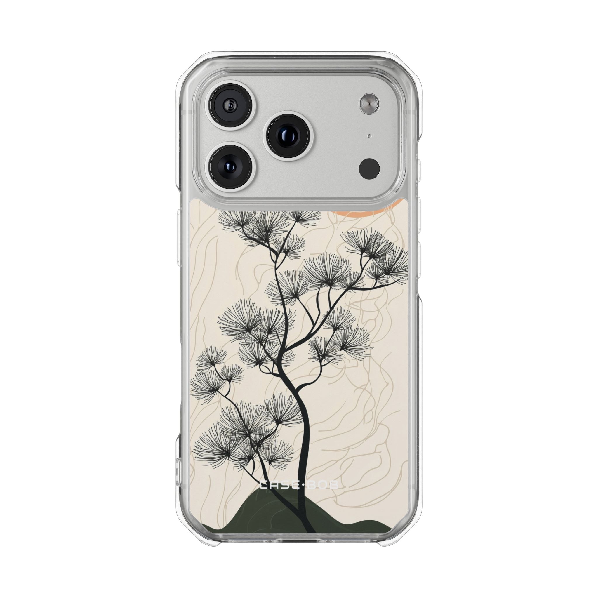 Black Needle Branch iPhone 17 Pro Case - Impact