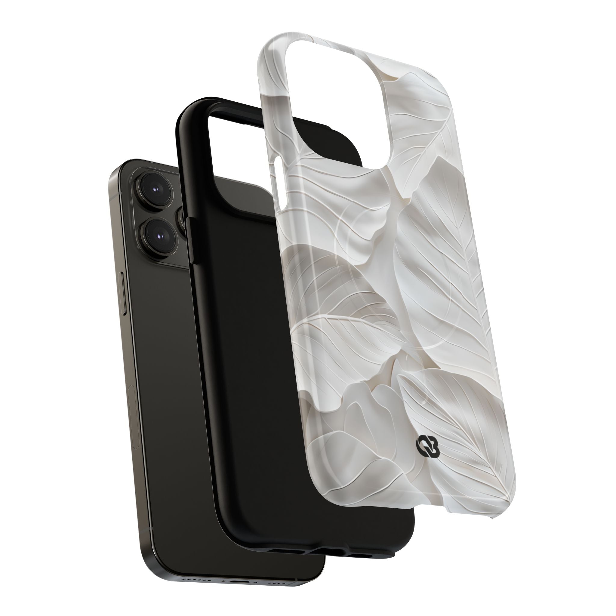 Sculpted Ivory Leaves · Tough+ Θήκη για iPhone · Magsafe