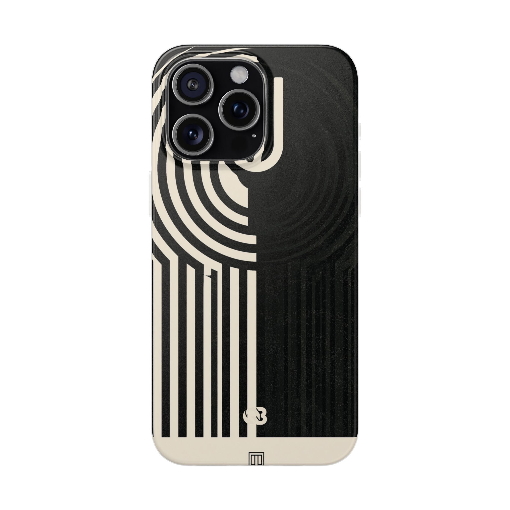 Beige Lite Phone Case for iPhone - Monolith Ivory Signal